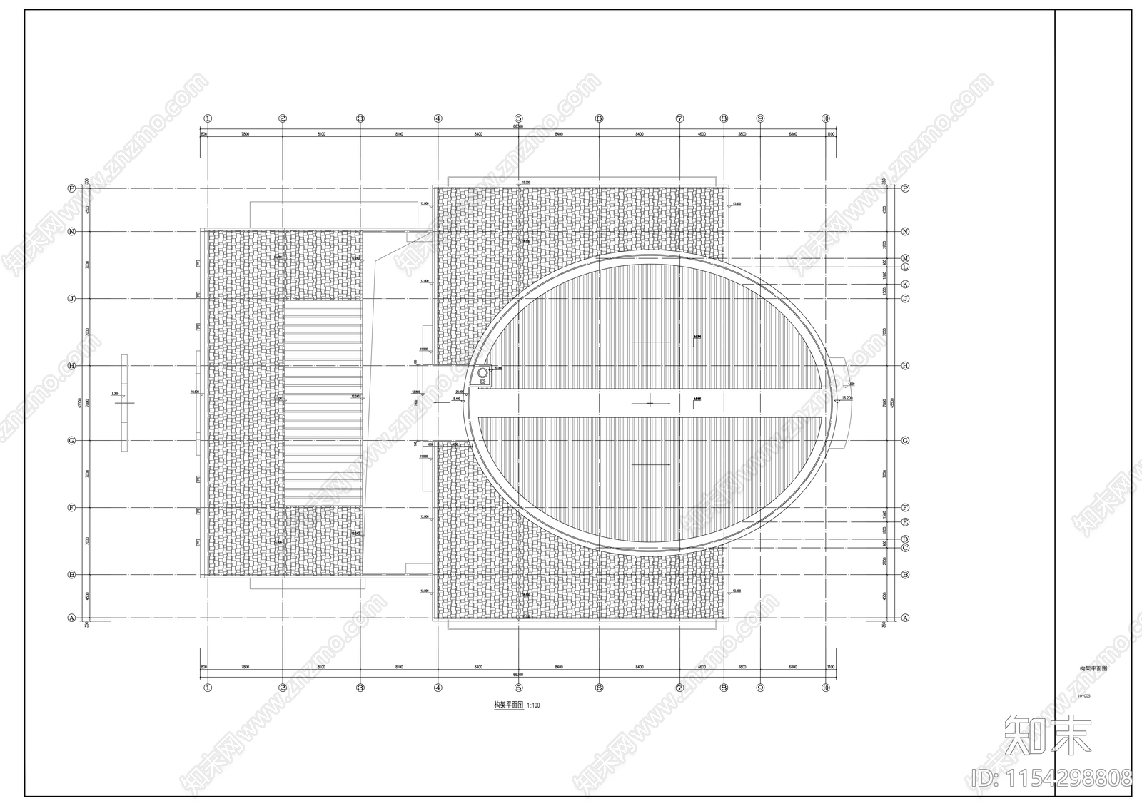 学校食堂cad施工图下载【ID:1154298808】