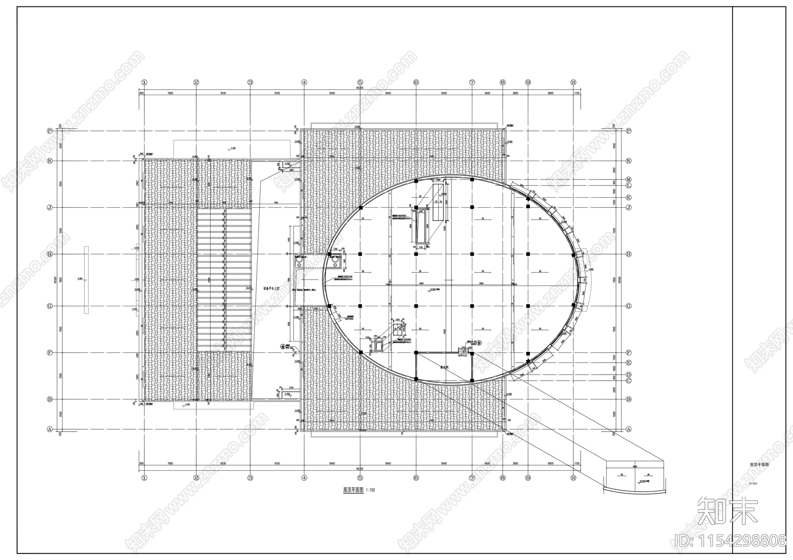 学校食堂cad施工图下载【ID:1154298808】