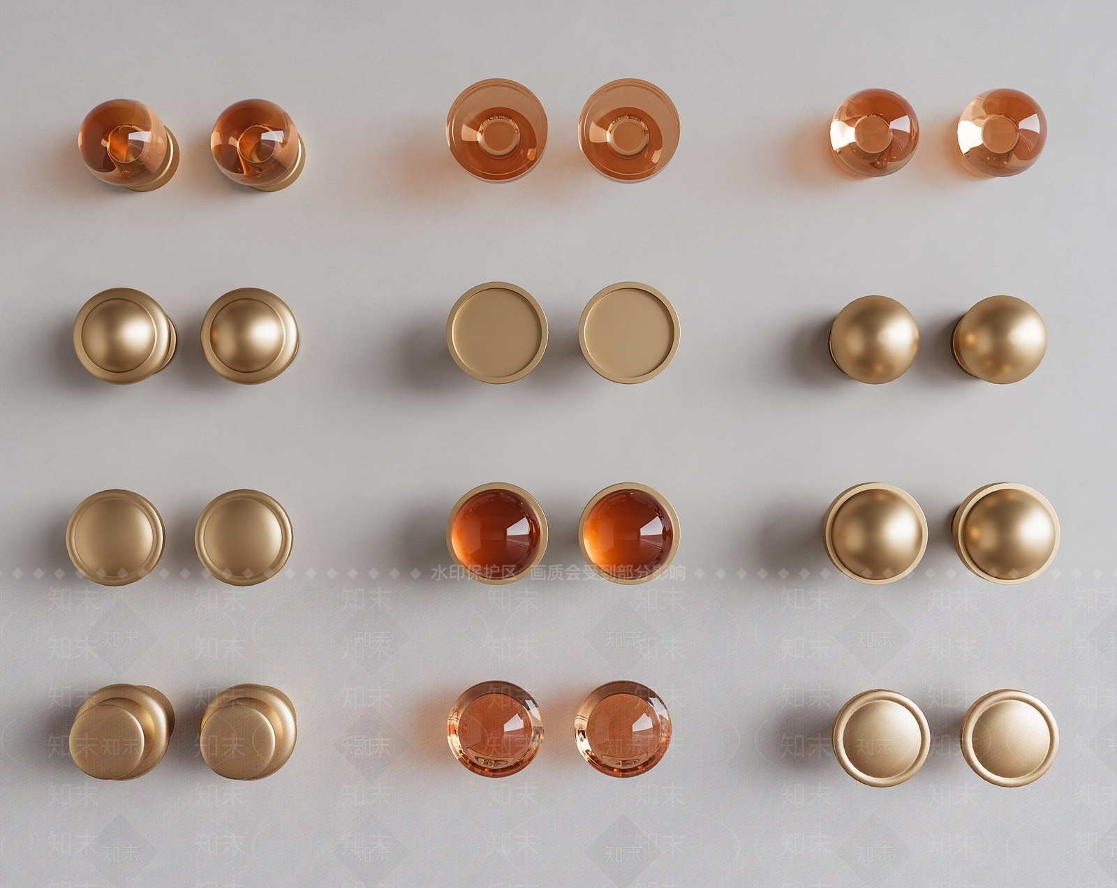 现代柜门拉手3D模型下载【ID:1154306175】