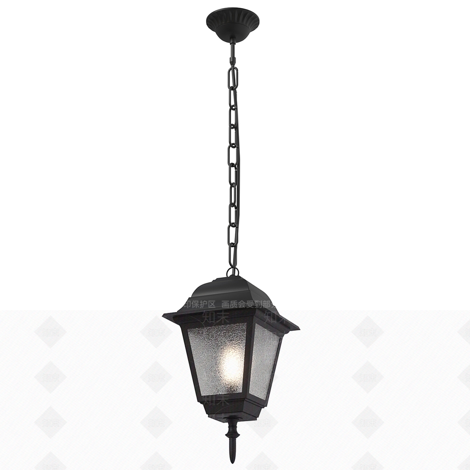 欧式古典吊灯3D模型下载【ID:1154314150】