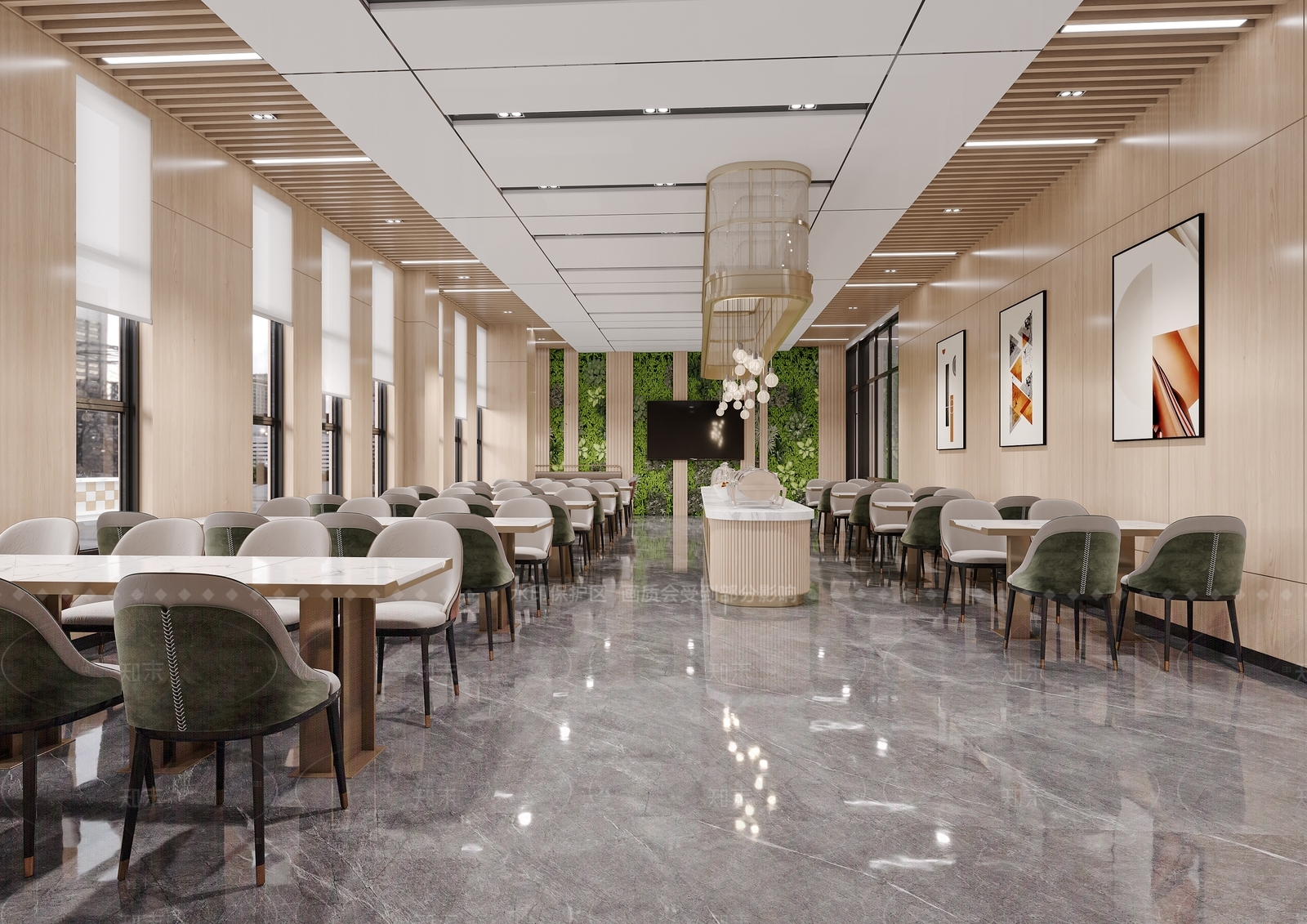 现代快餐店3D模型下载【ID:1214559084】