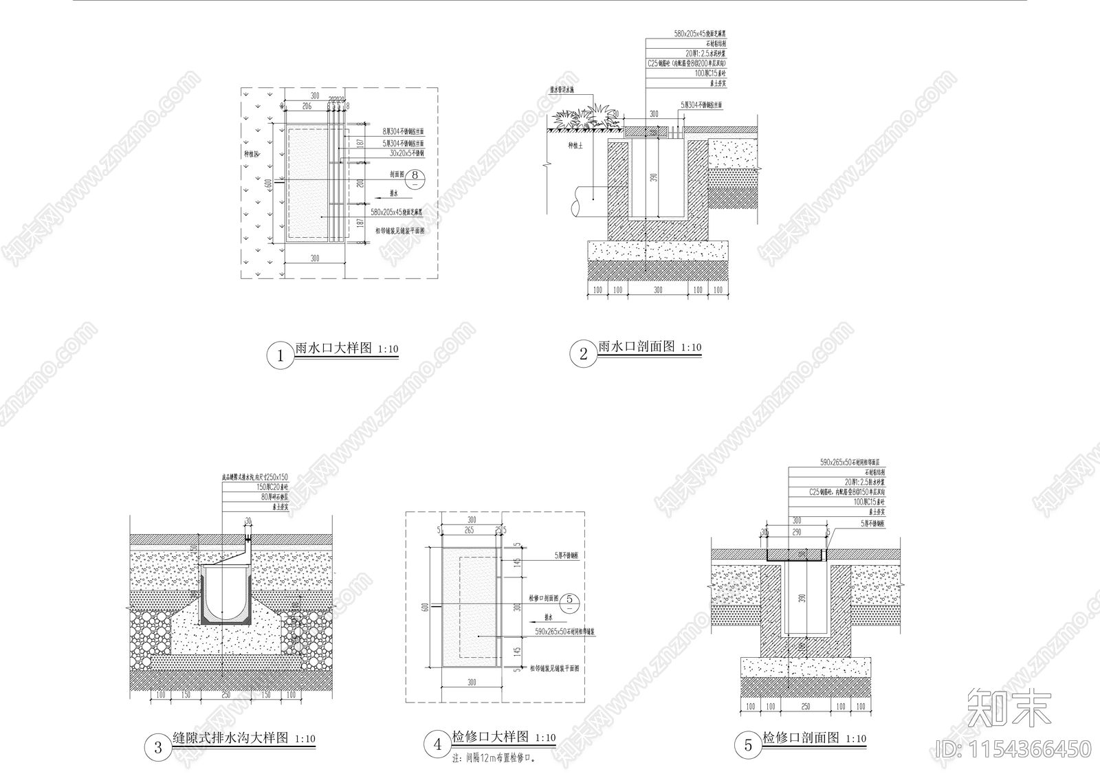 县职业技能培训项目景观cad施工图下载【ID:1154366450】