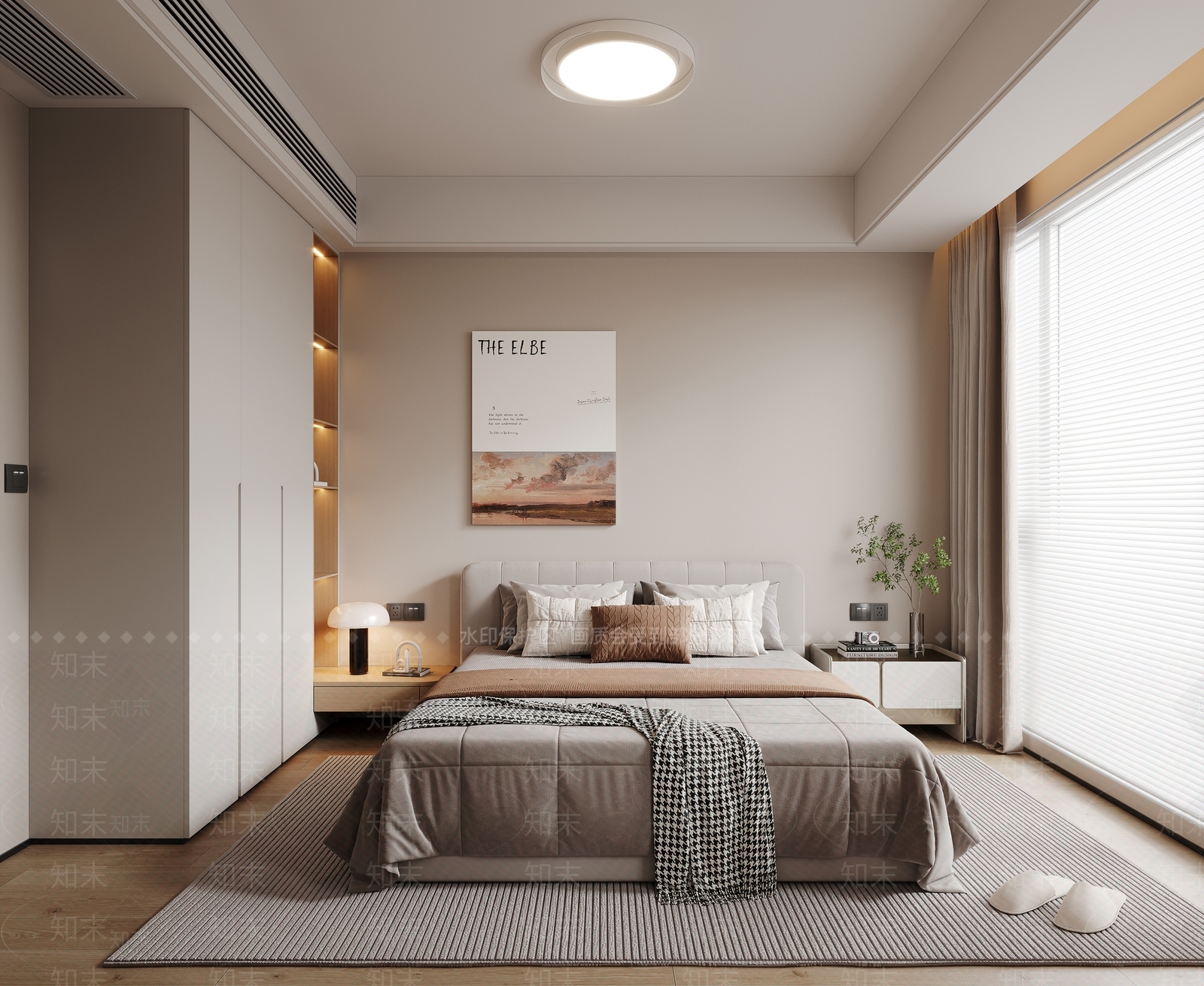 设计感挂画挂画SU模型下载【ID:1227514598】