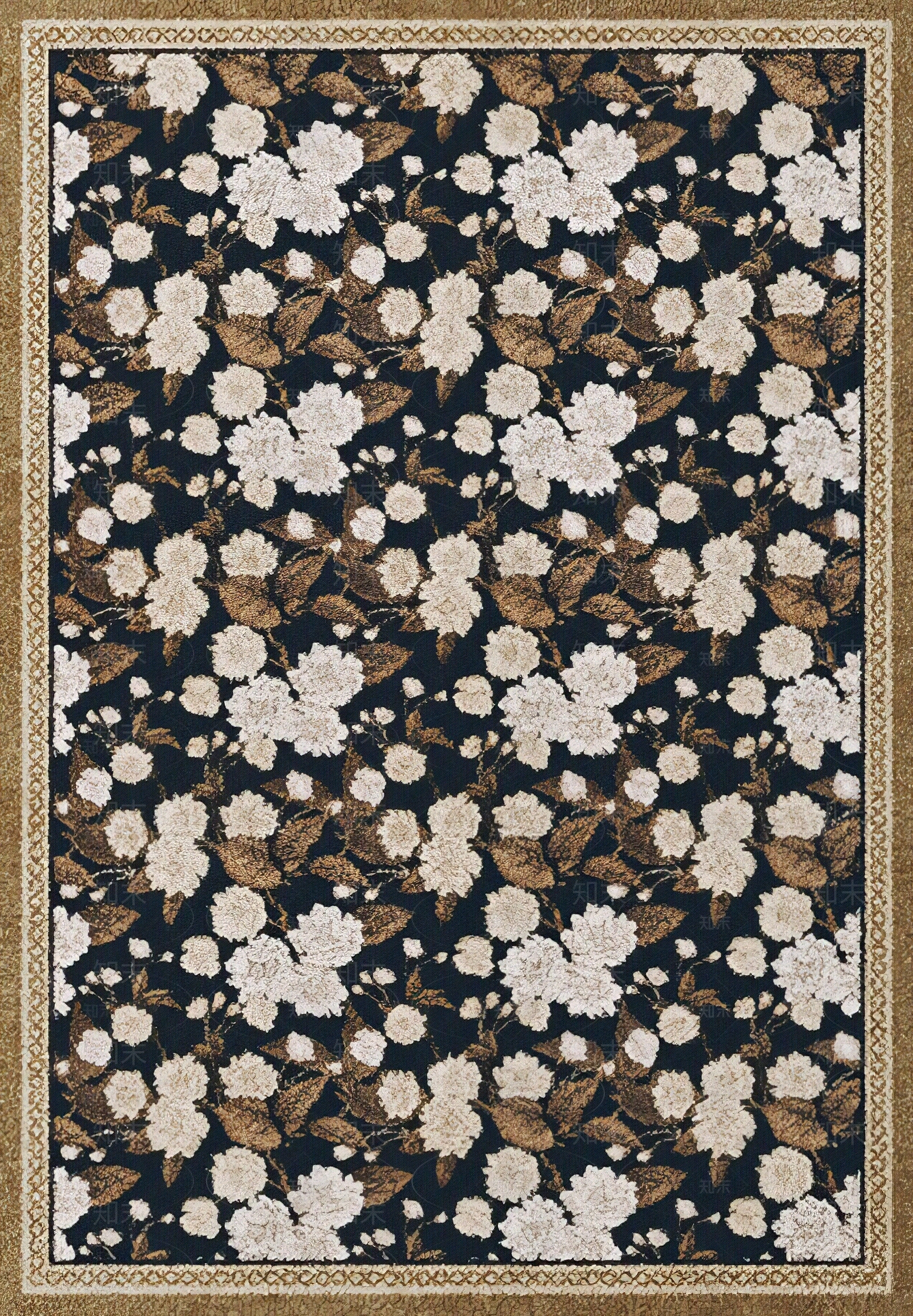 中古轻奢高级法式地垫贴图下载【ID:1154379099】