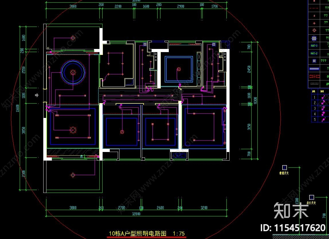 家装cad施工图下载【ID:1154517620】