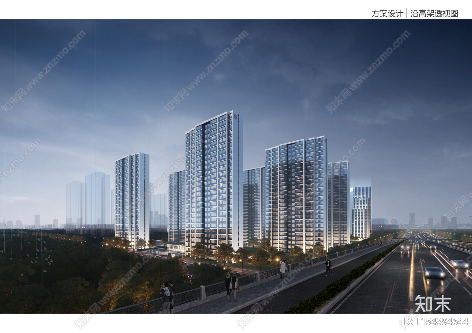现代南京市新区G10地块建筑规划概念方案设计下载【ID:1154394644】_【知末方案文本库】