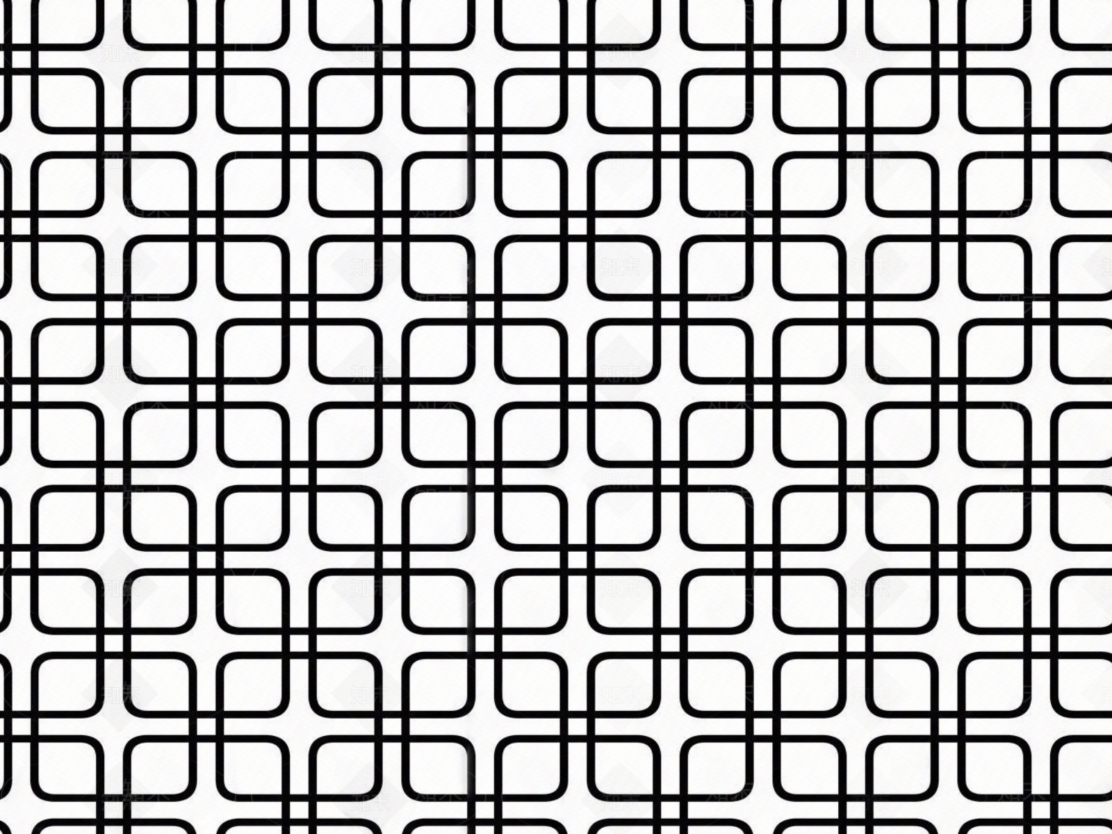 无缝黑白凹凸几何拼花瓷砖贴图下载【ID:1154411202】