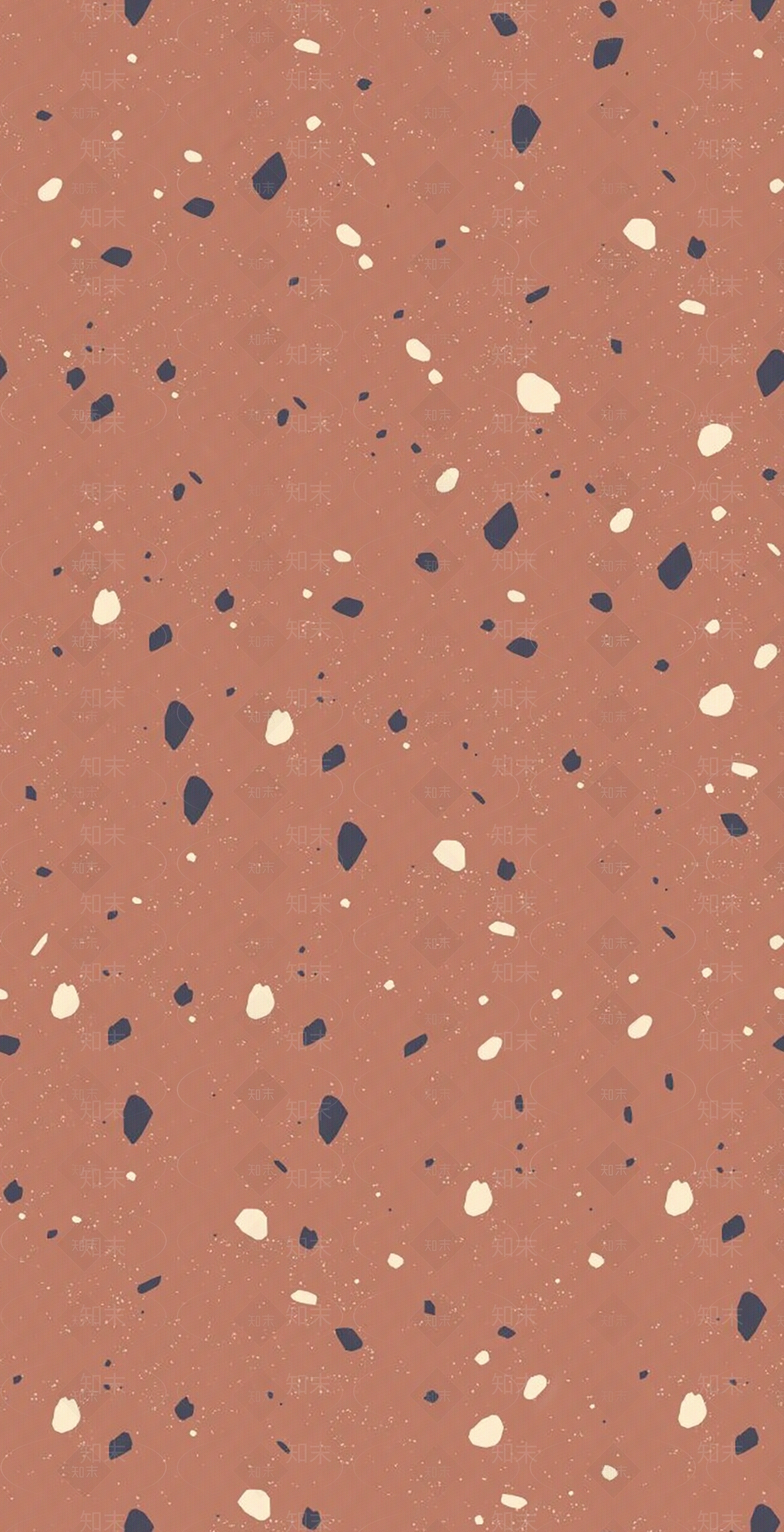 无缝红棕色块状颗粒纹理水磨石贴图下载【ID:1154413572】