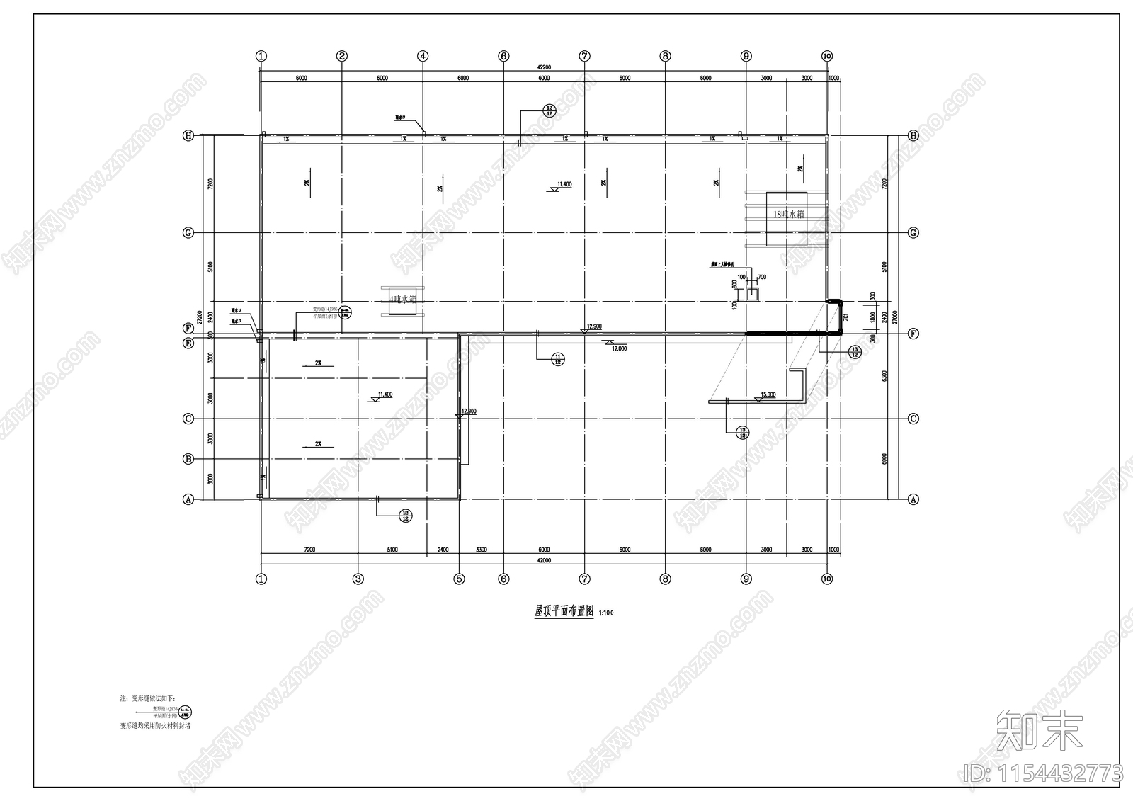 9班现代简约风格幼儿园建筑cad施工图下载【ID:1154432773】