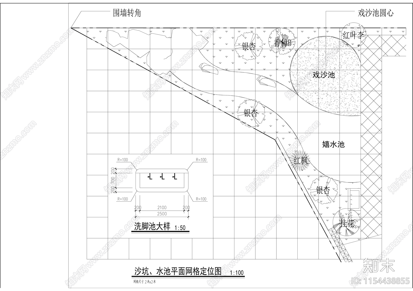 东湖社区12班幼儿园新建工程cad施工图下载【ID:1154438855】