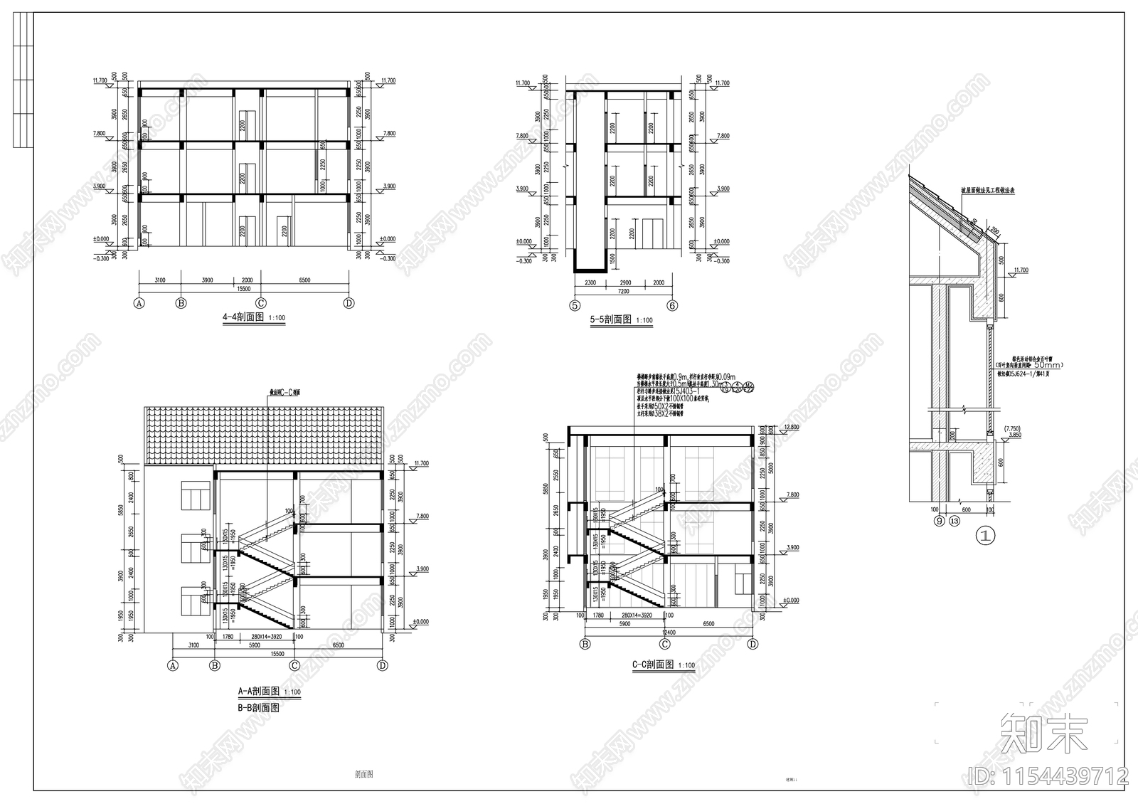 现代风格幼儿园建cad施工图下载【ID:1154439712】