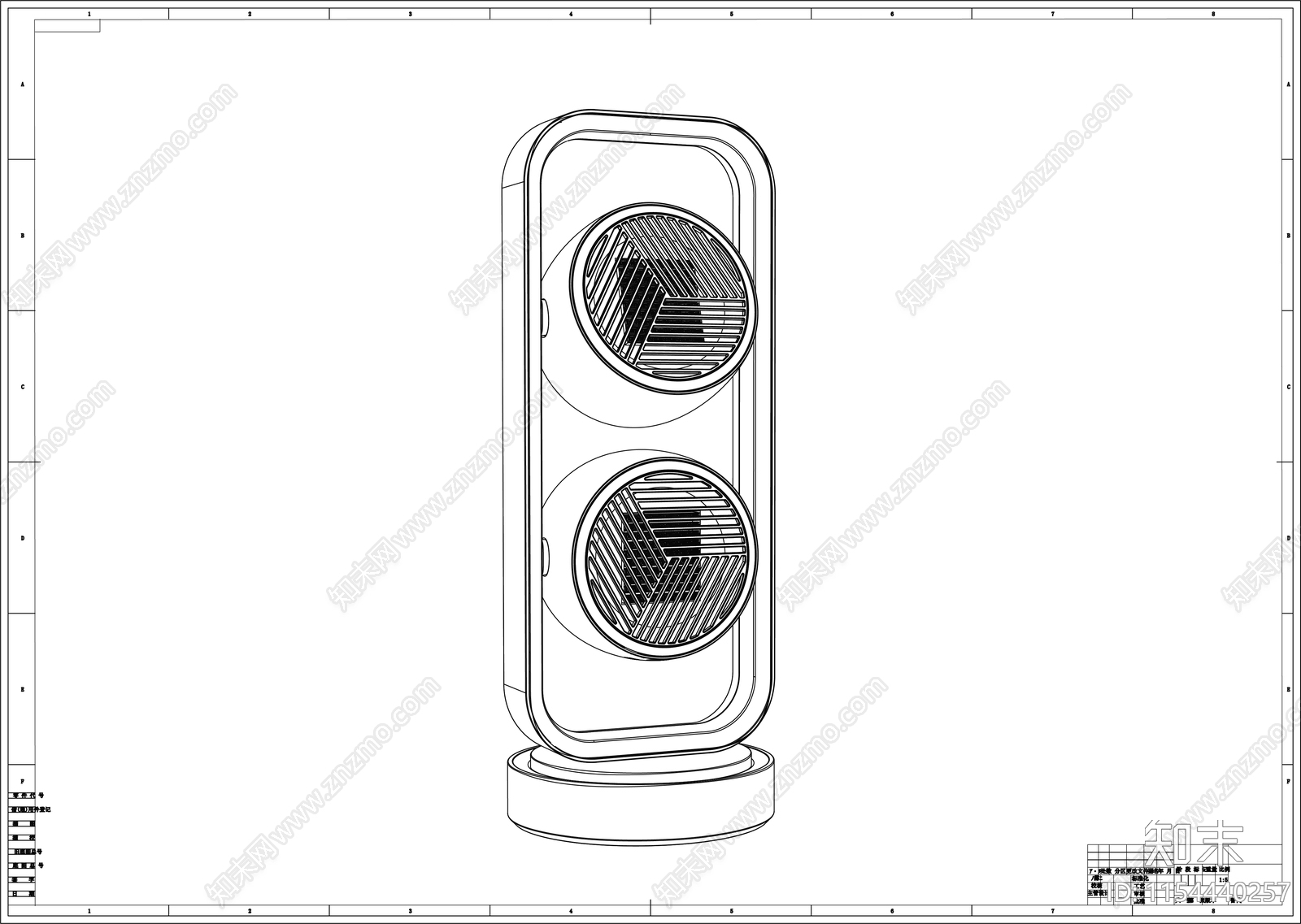 取暖器制作图cad施工图下载【ID:1154440257】