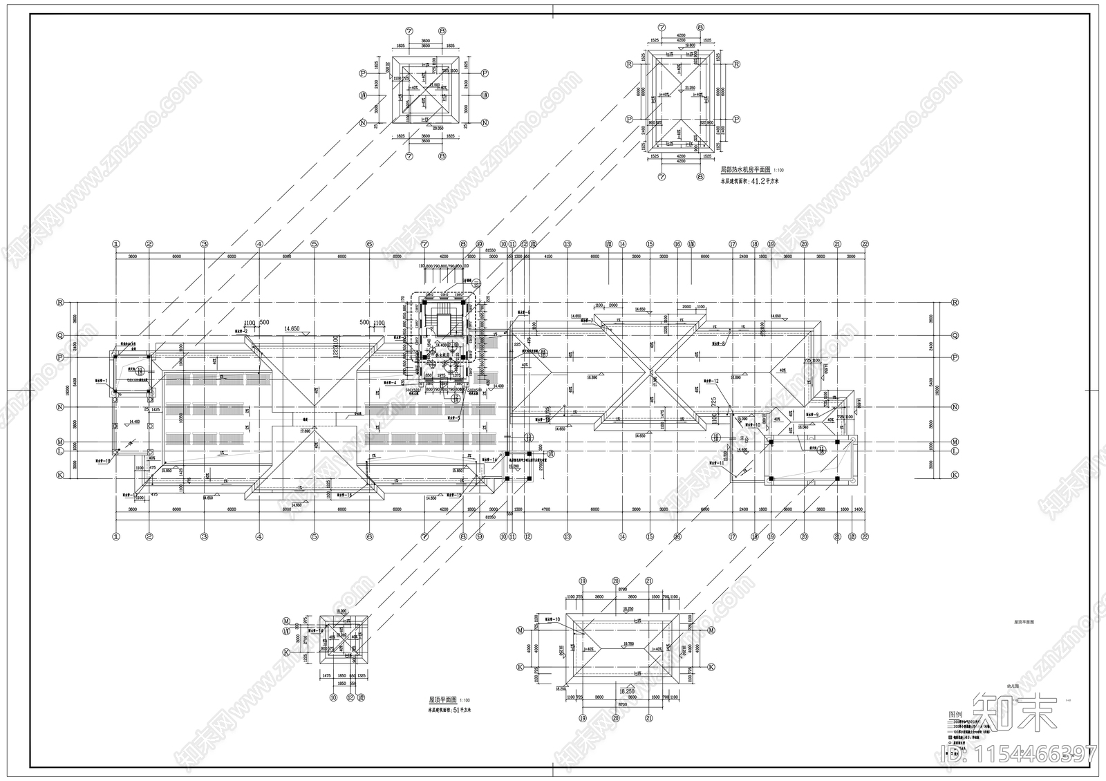 二十四班欧式幼儿园建cad施工图下载【ID:1154466397】