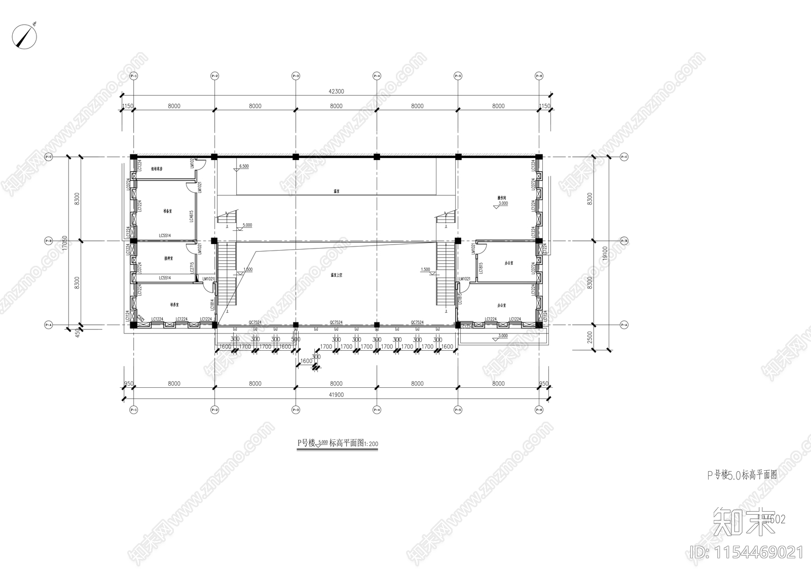 学校温室实训楼幕墙工程cad施工图下载【ID:1154469021】