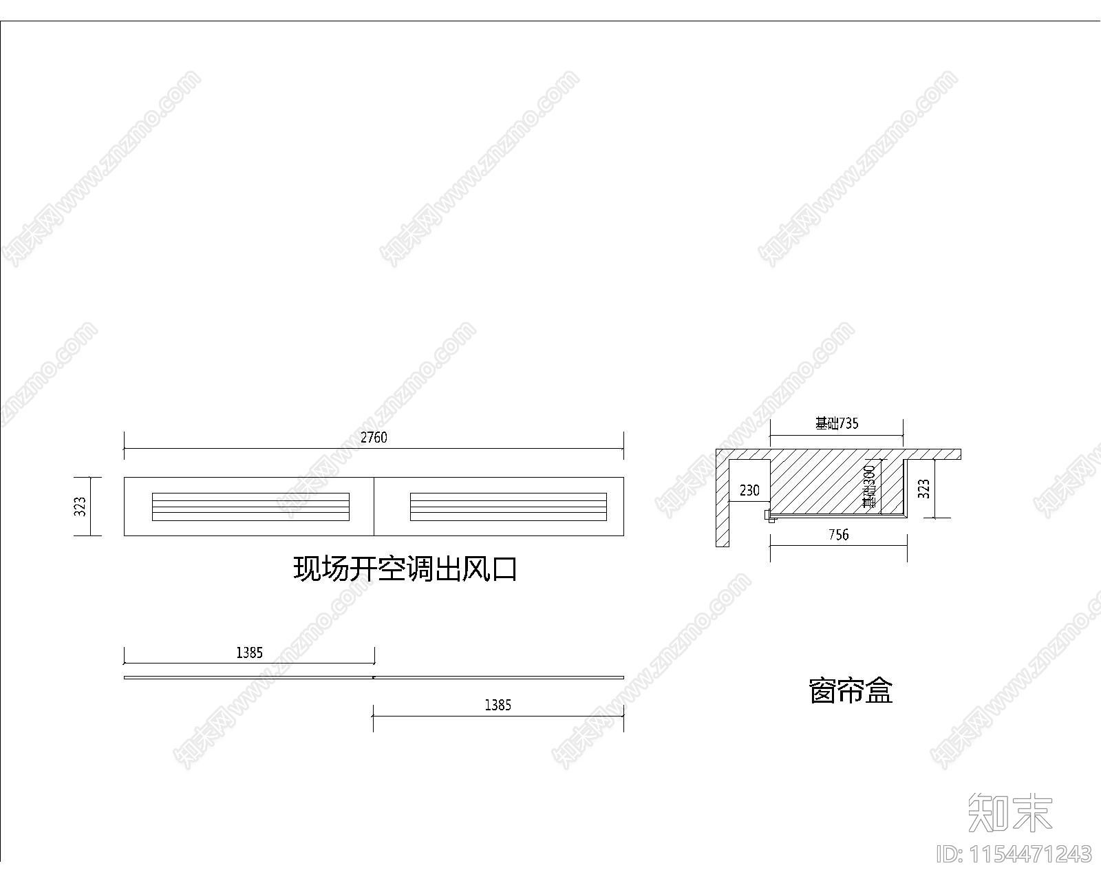 昆山别墅二层次卧CADcad施工图下载【ID:1154471243】