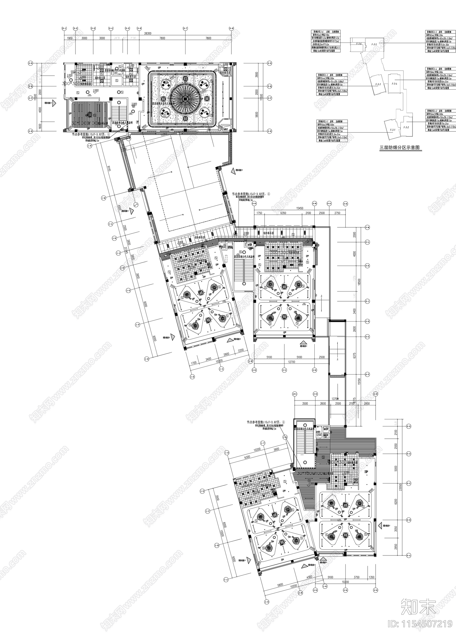 光山社区12班幼儿园室内装修cad施工图下载【ID:1154507219】