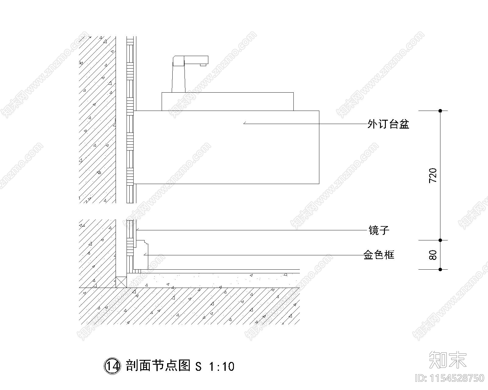 不锈钢玻璃cad施工图下载【ID:1154528750】