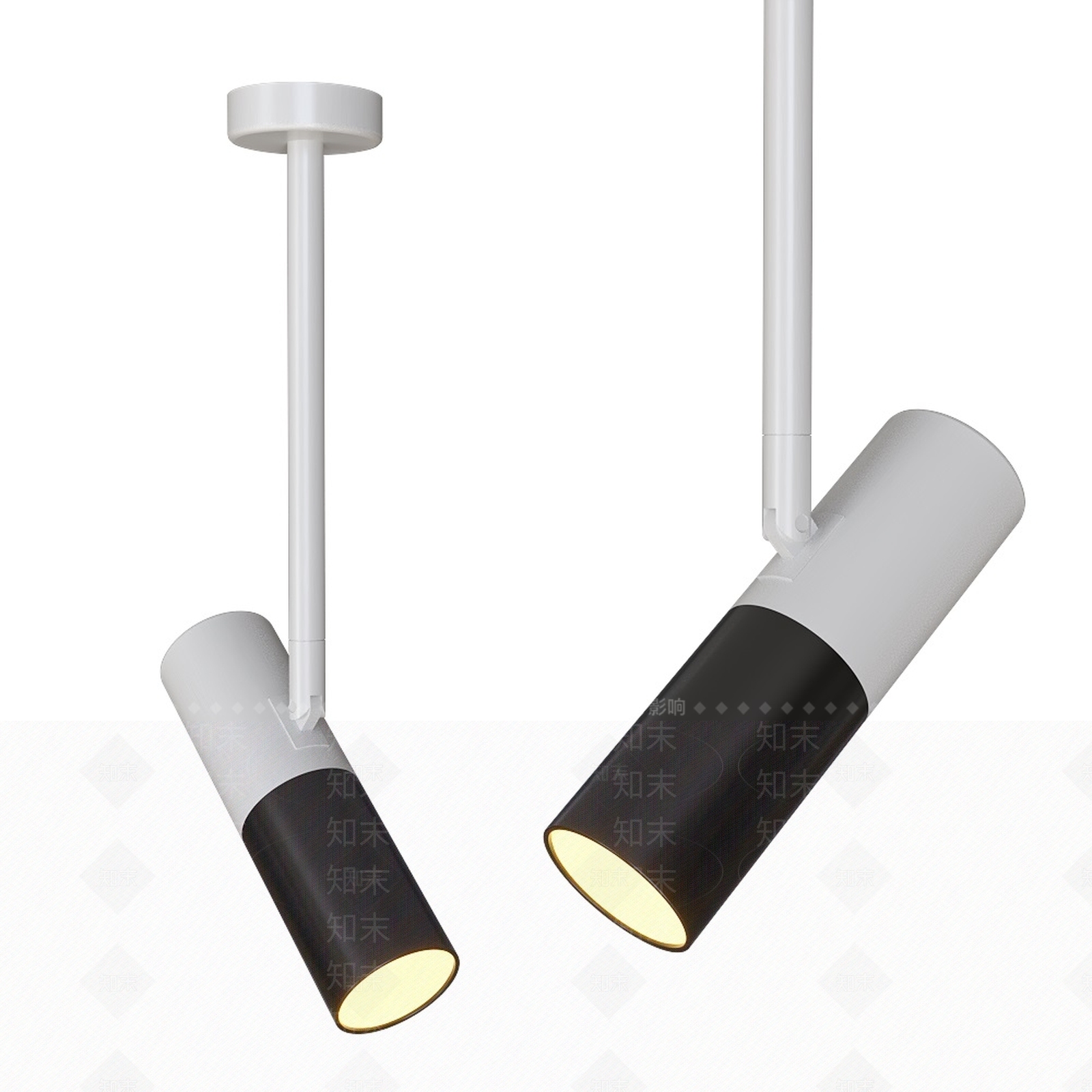 Adjustable现代射灯3D模型下载【ID:1154534857】