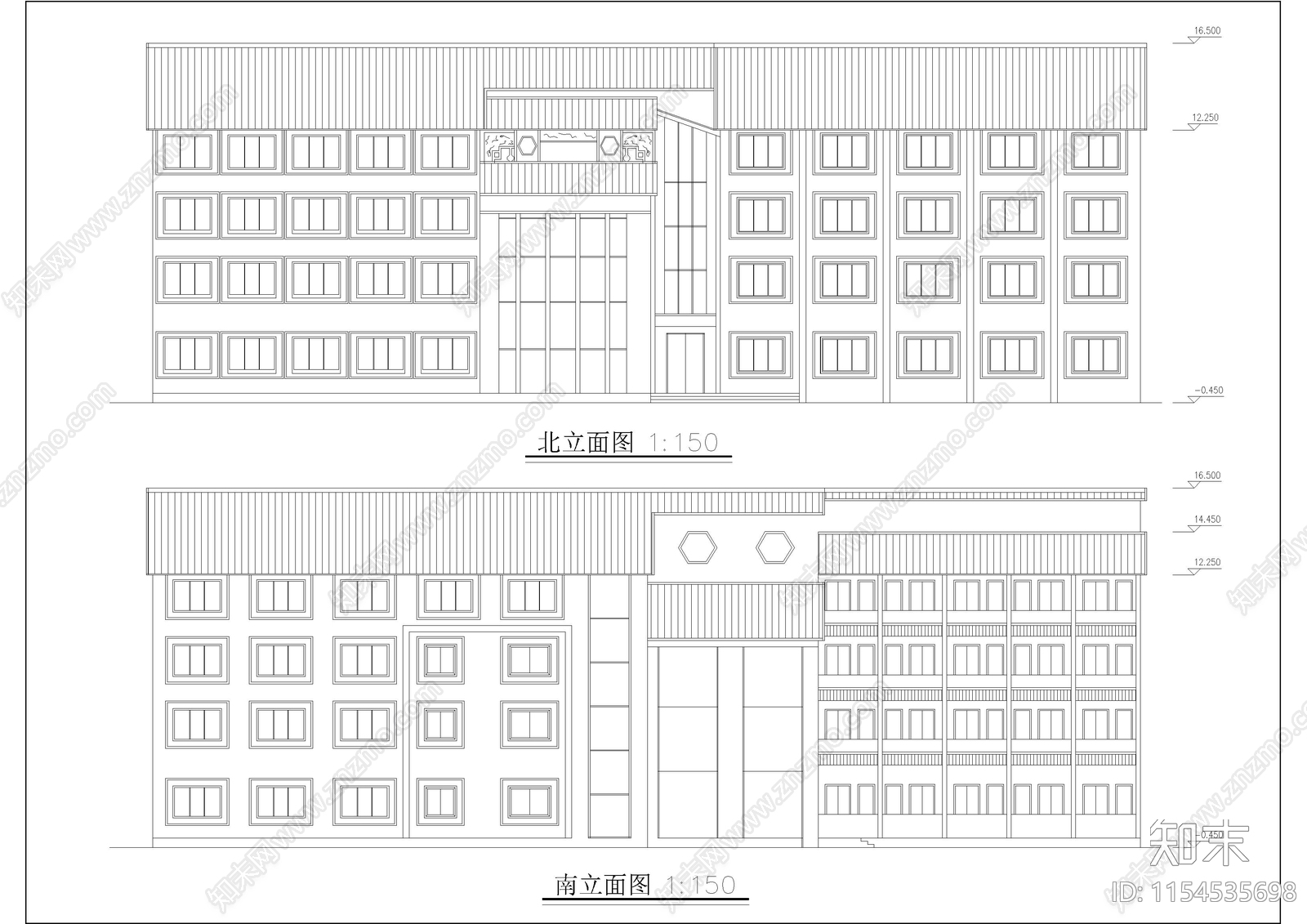 长46cad施工图下载【ID:1154535698】