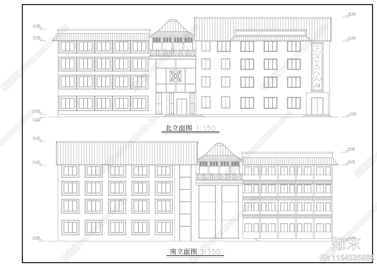 长46cad施工图下载【ID:1154535698】