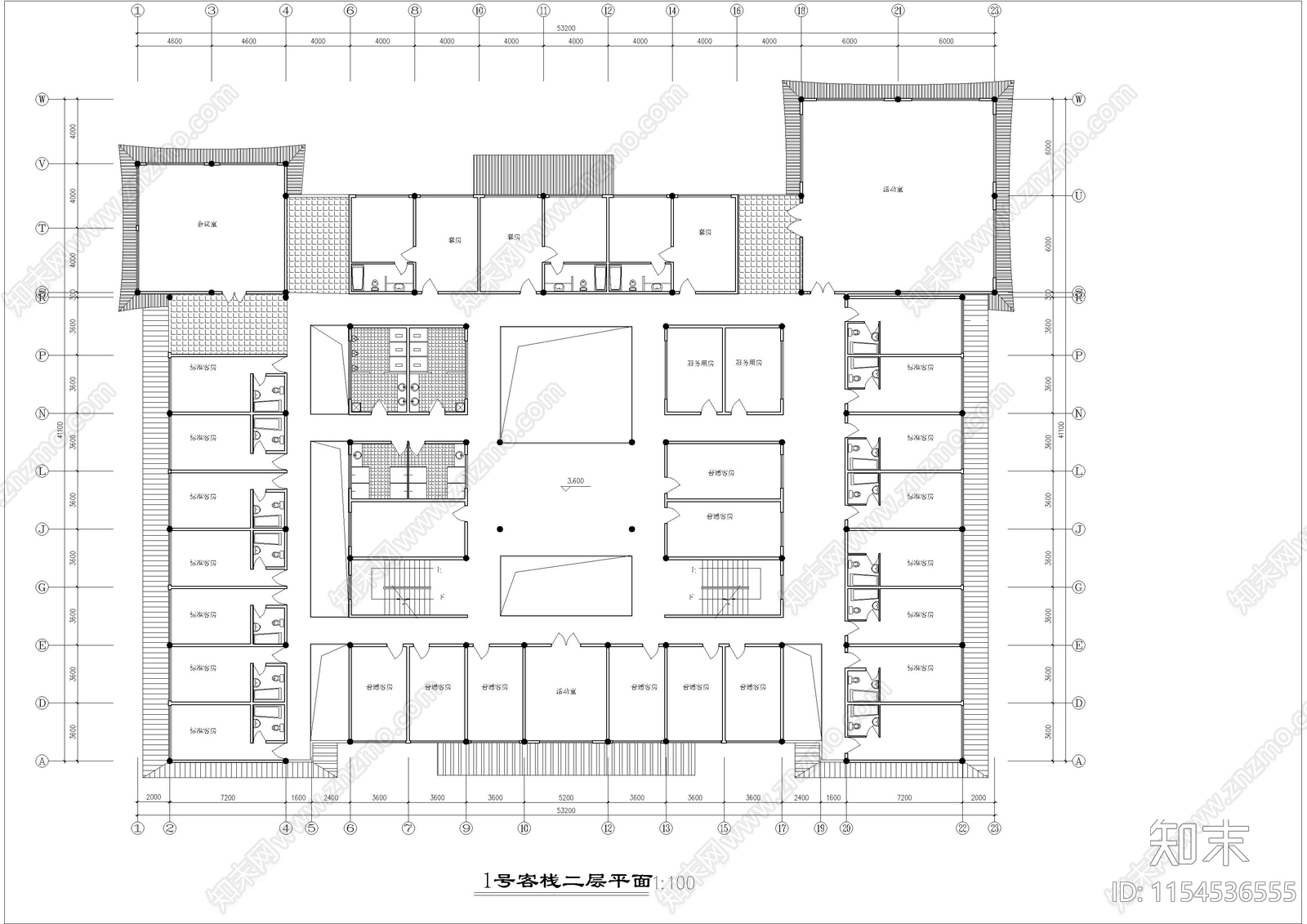 长53cad施工图下载【ID:1154536555】