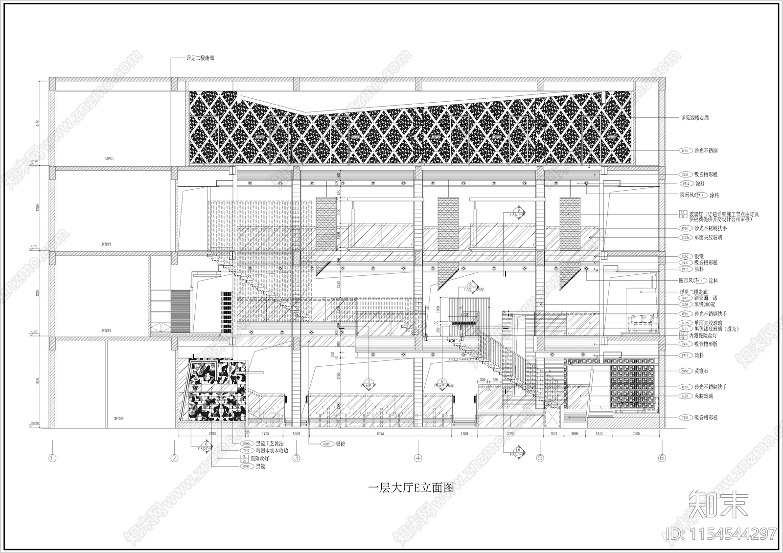 4280㎡cad施工图下载【ID:1154544297】