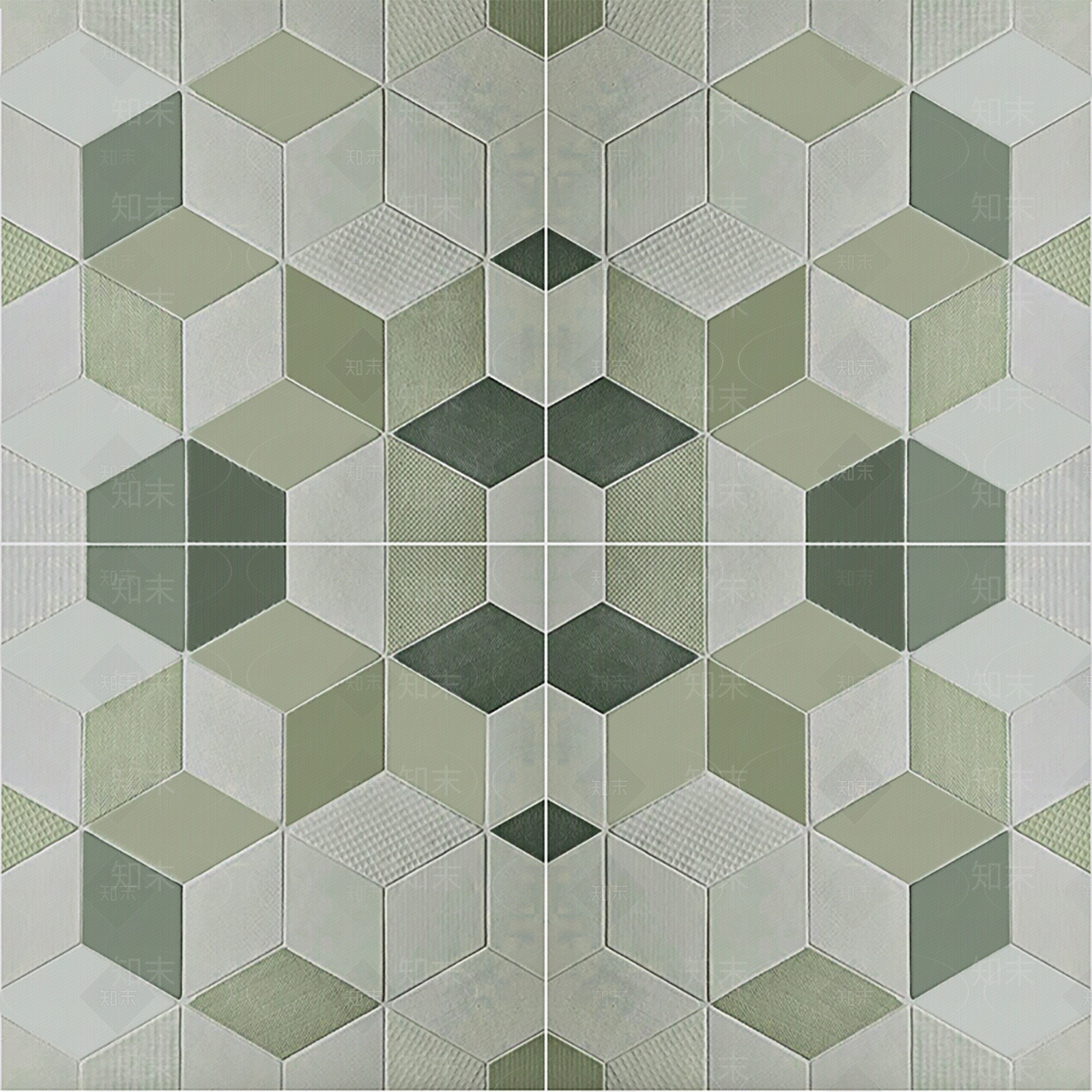 绿色不规则六角砖贴图下载【ID:1154546208】