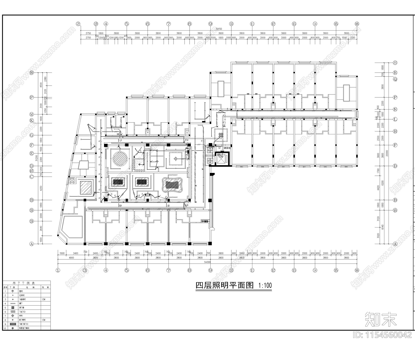 白玉兰酒店改造电气工程施工图下载【ID:1154560042】