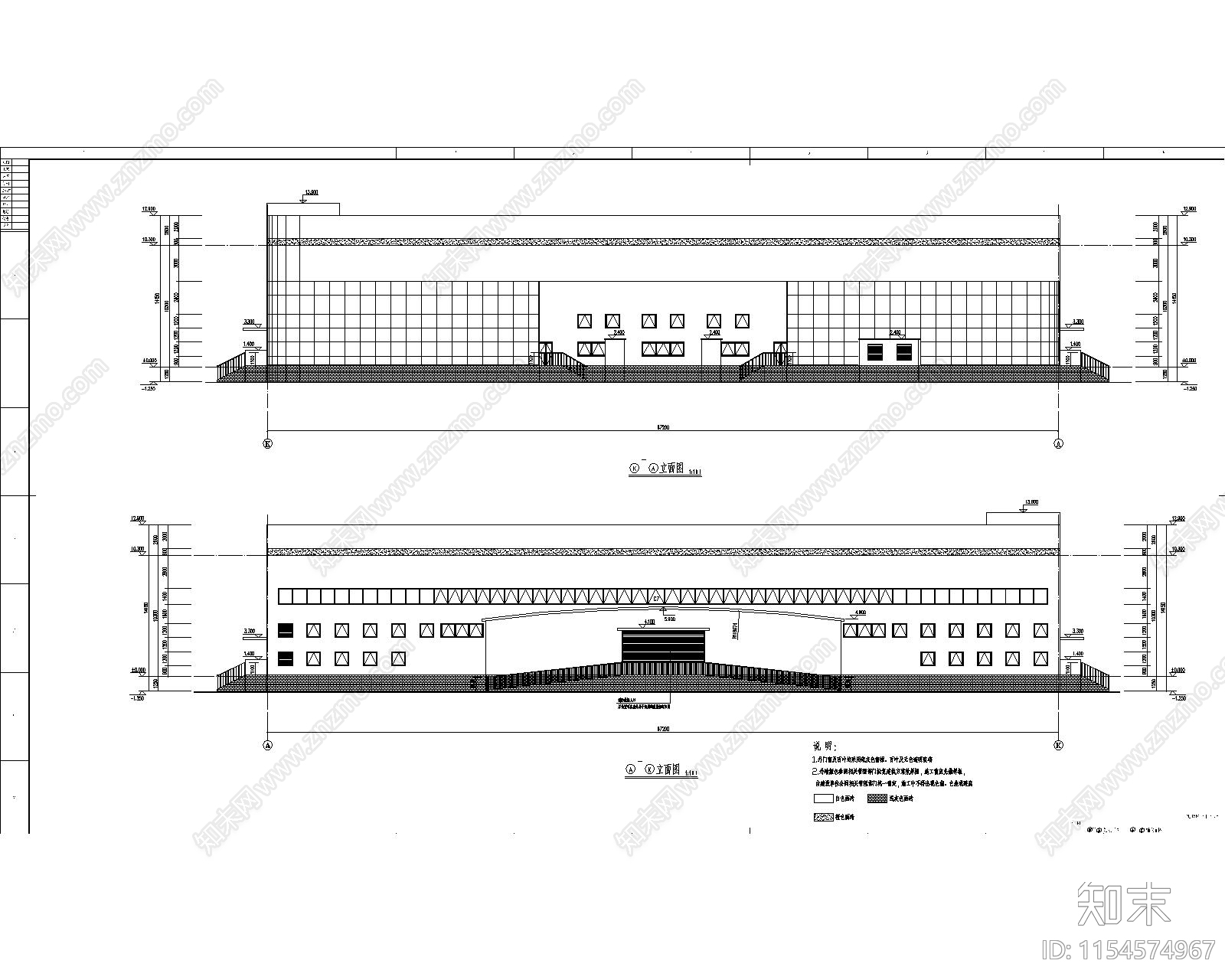 4000平方某物流仓库地下冷库全套建筑cad施工图下载【ID:1154574967】