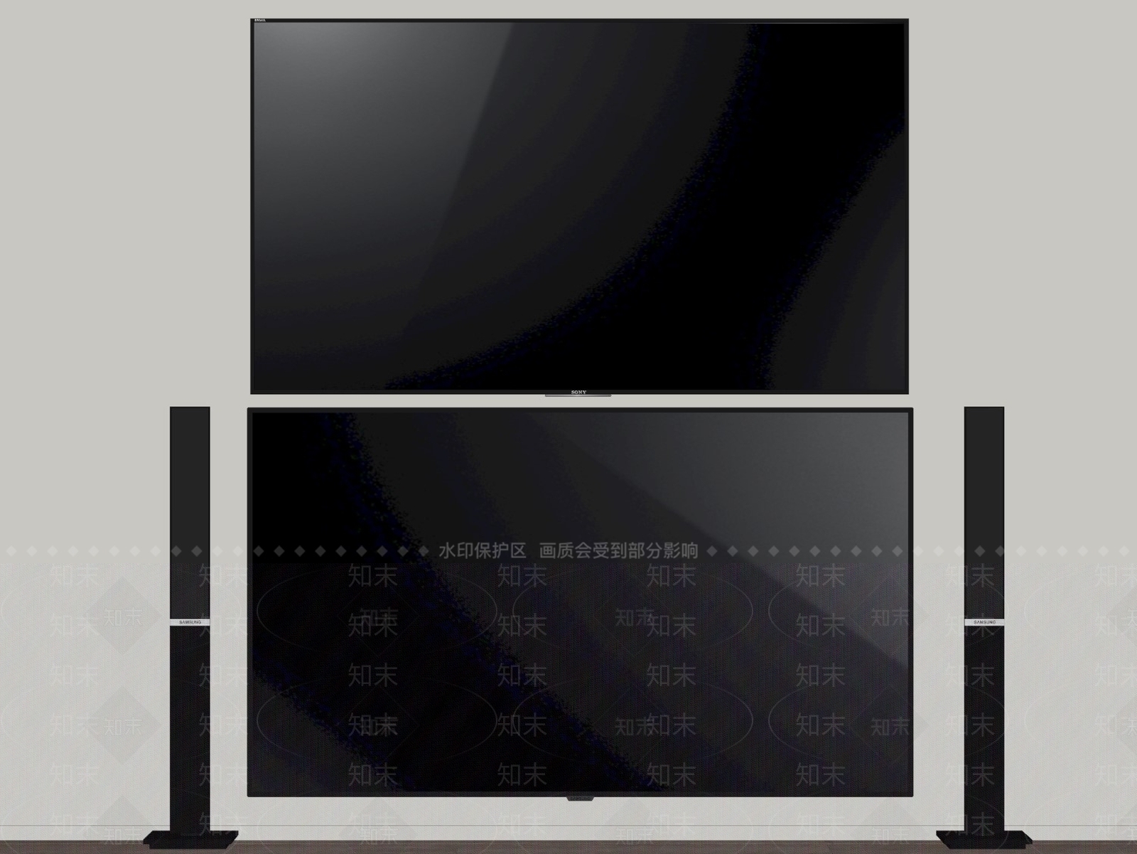 三星电视机SU模型下载【ID:1154589211】