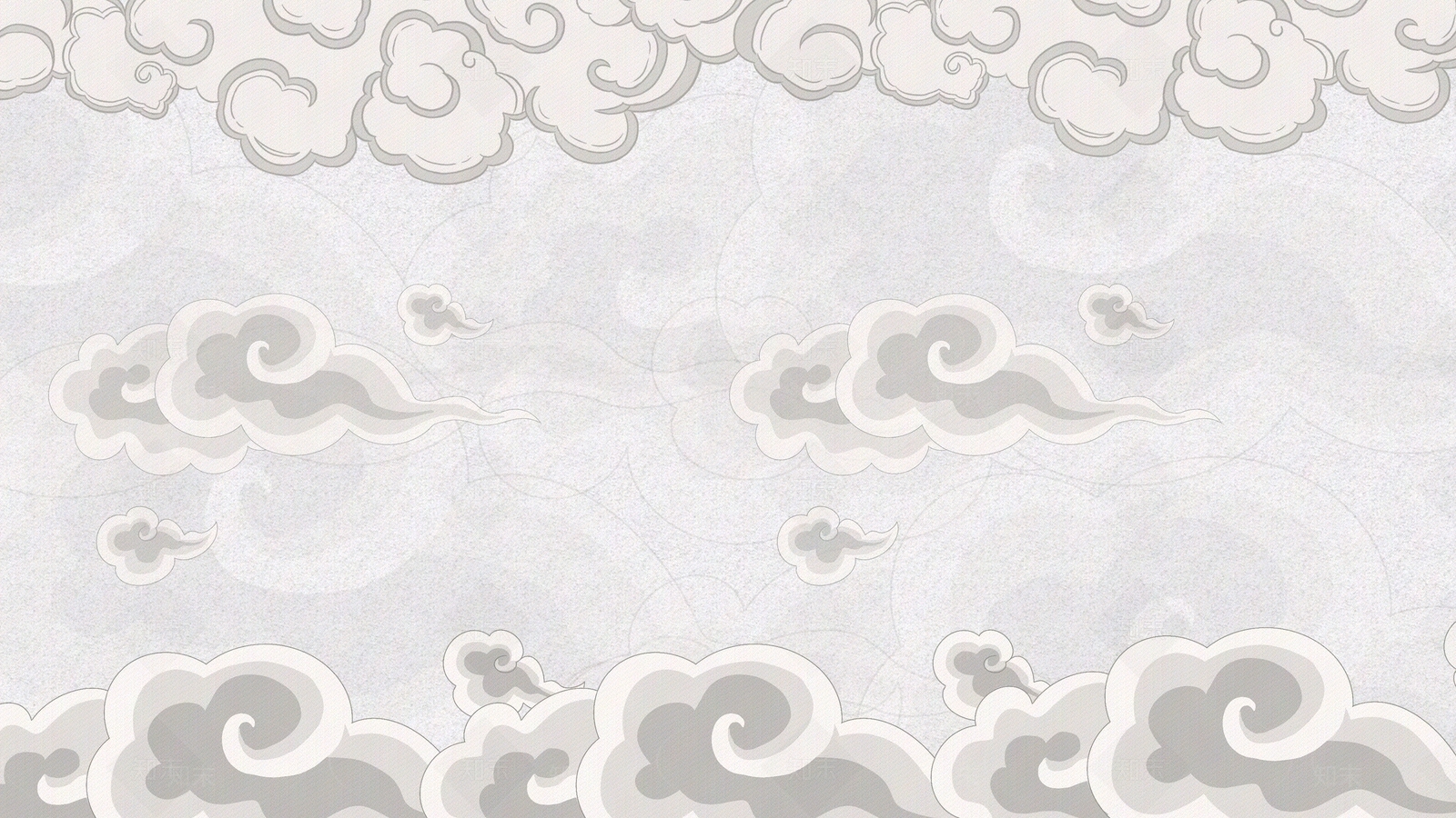 新中式国风祥云壁纸墙纸贴图下载【ID:1154611428】