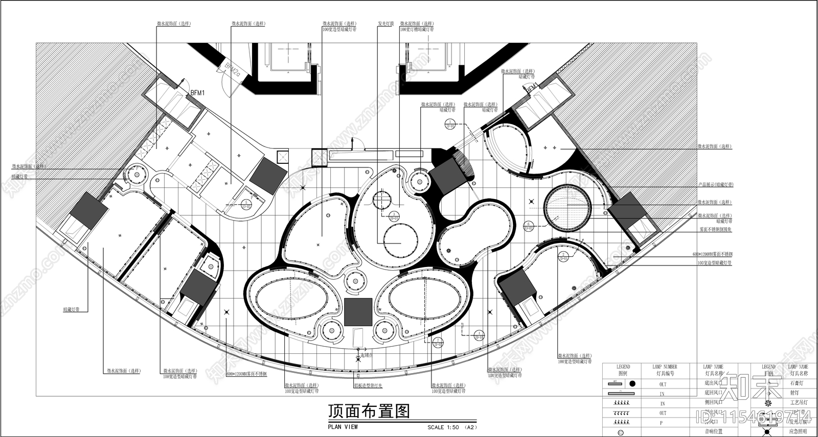 上海美肌美容院室内cad施工图下载【ID:1154619714】