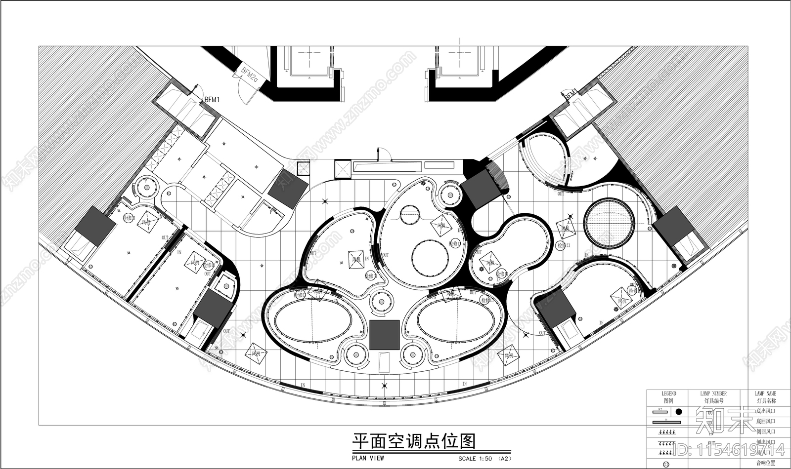 上海美肌美容院室内cad施工图下载【ID:1154619714】