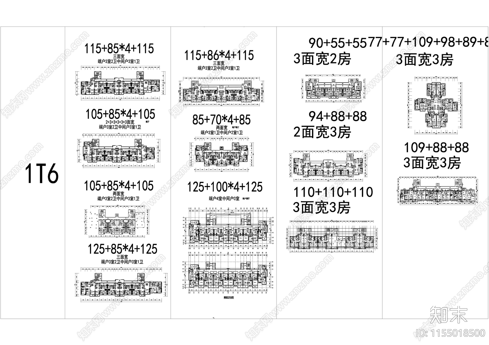 43套cad施工图下载【ID:1155018500】