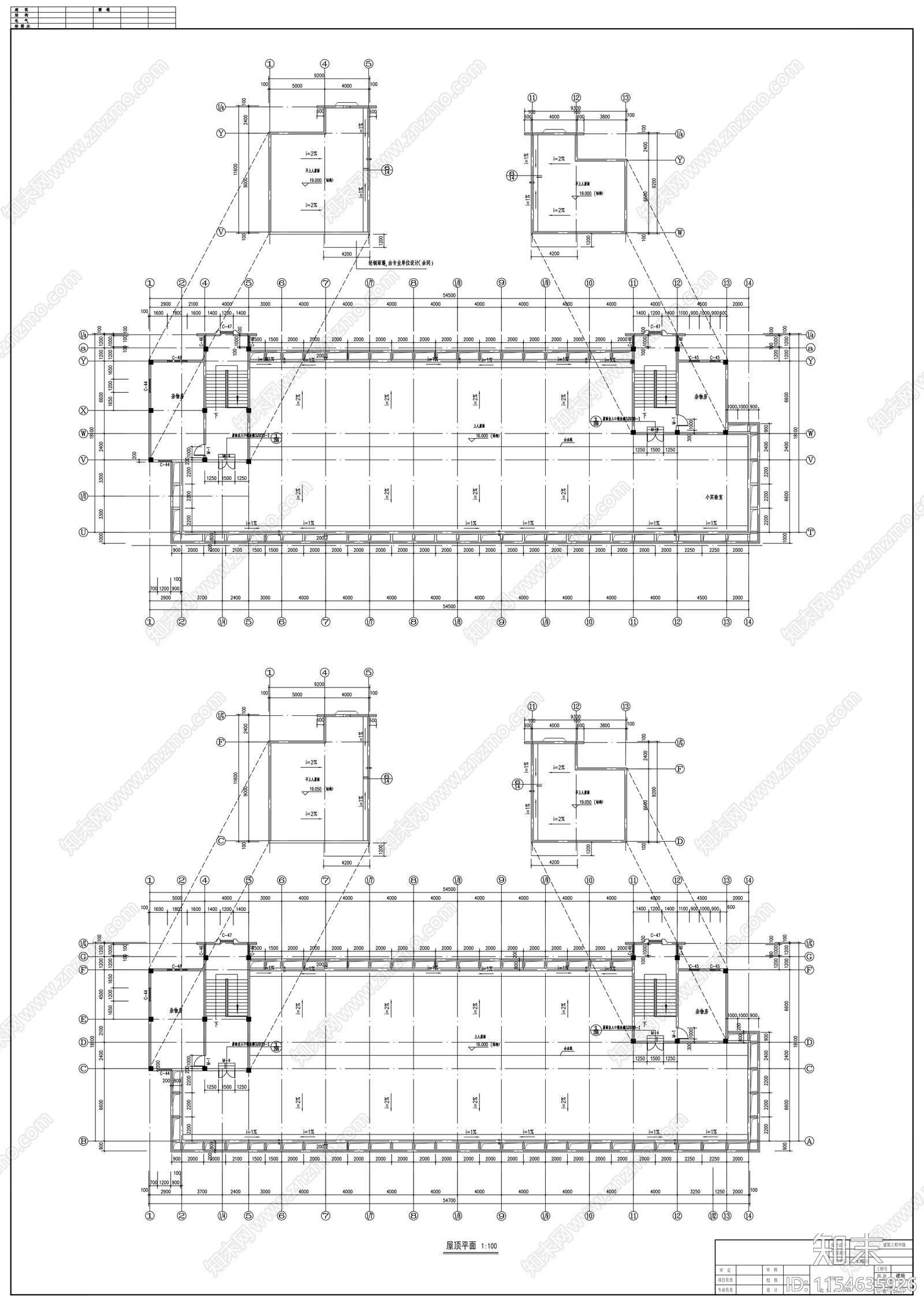 电视大学cad施工图下载【ID:1154635926】