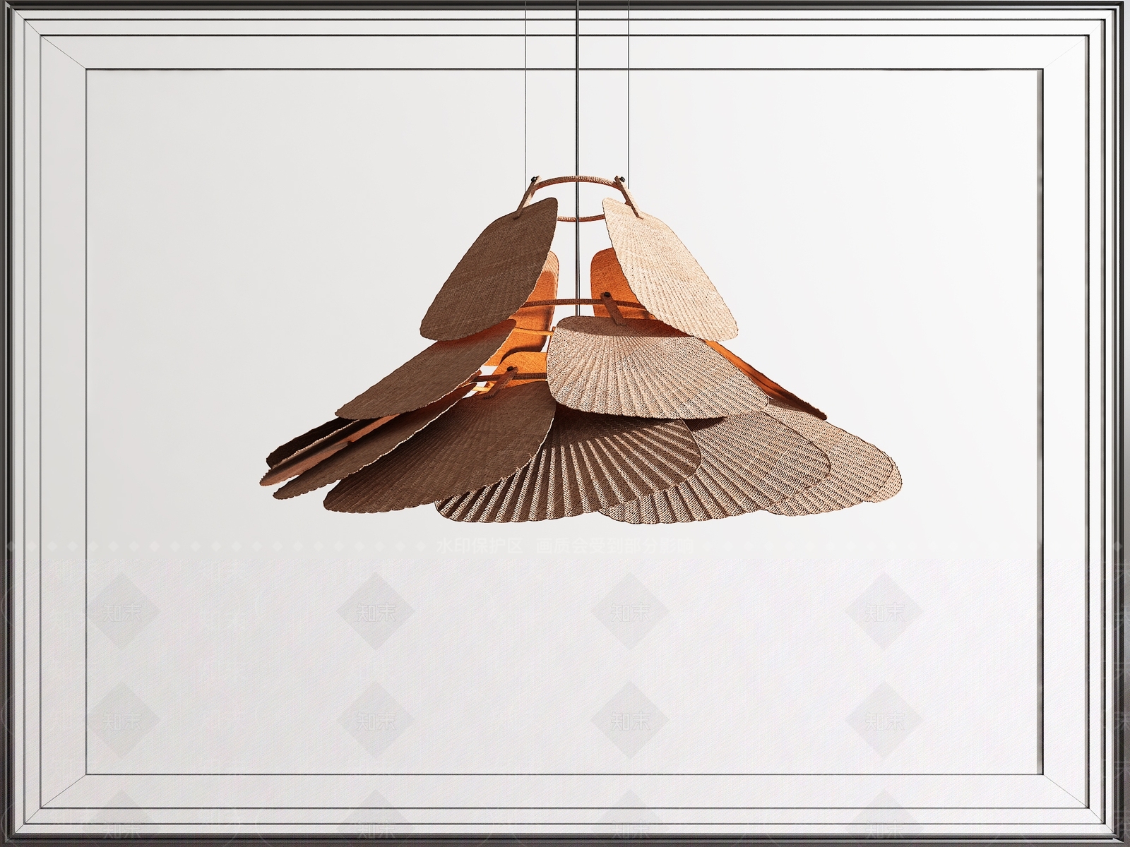 东南亚吊灯3D模型下载【ID:1154642031】