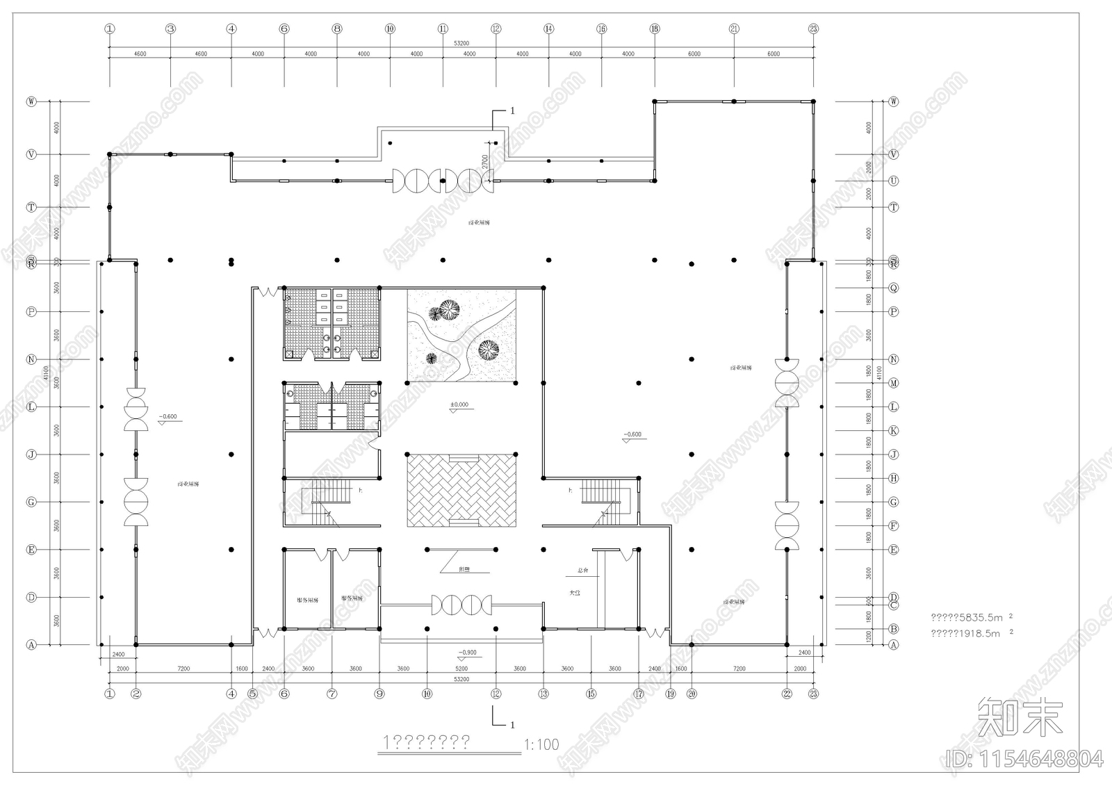 民居式客栈建筑施工图下载【ID:1154648804】