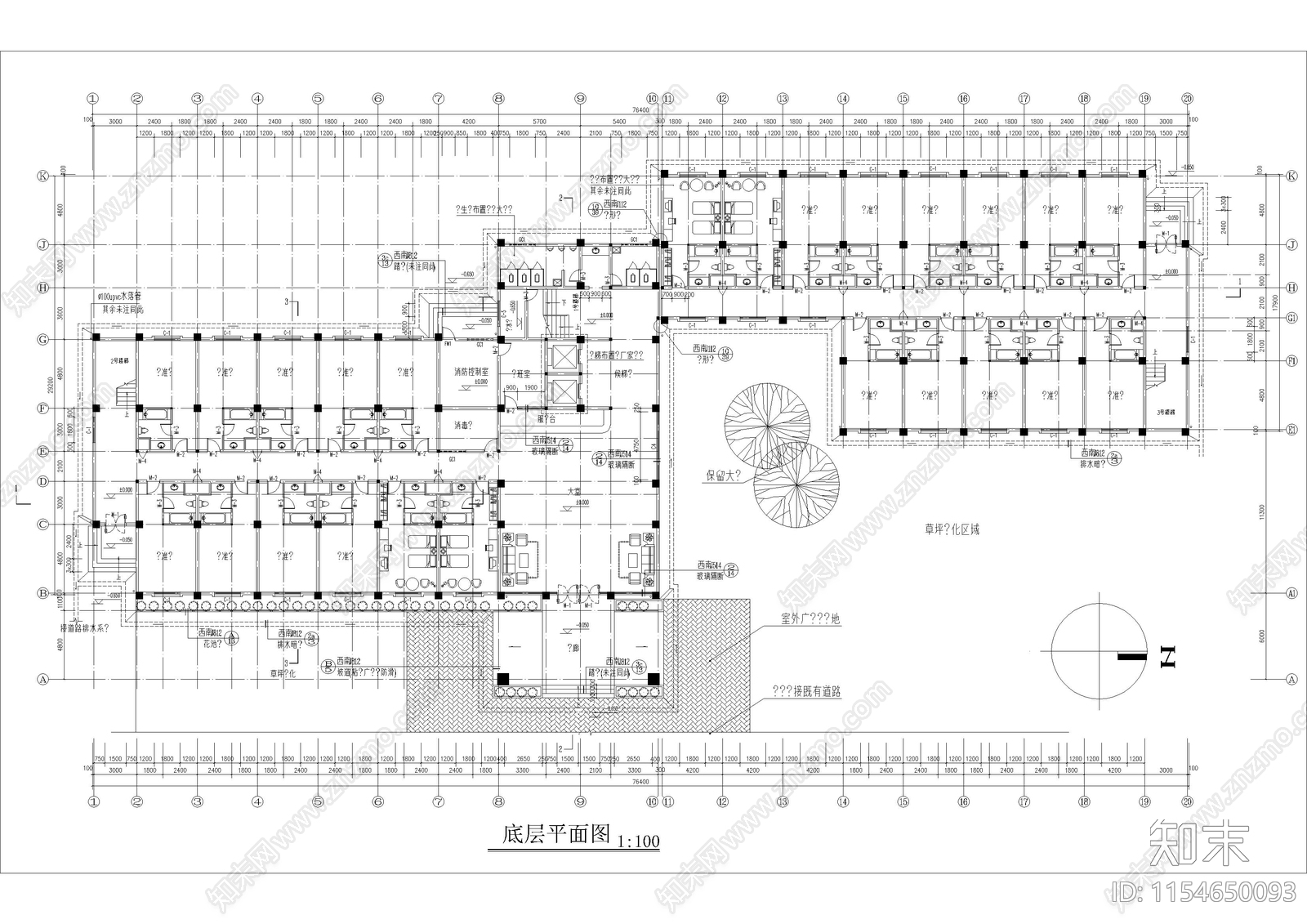 小宾馆建筑施工图下载【ID:1154650093】