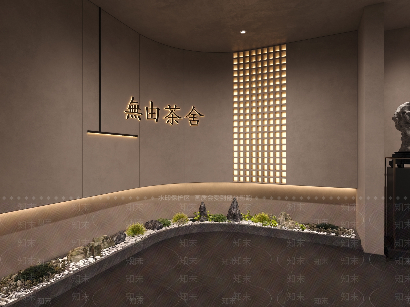 新中式茶馆3D模型下载【ID:1154672793】