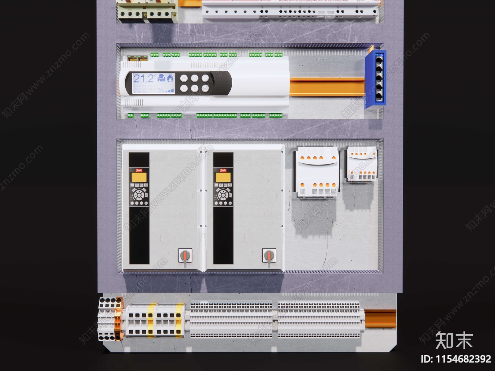 配电箱SU模型下载【ID:1154682392】