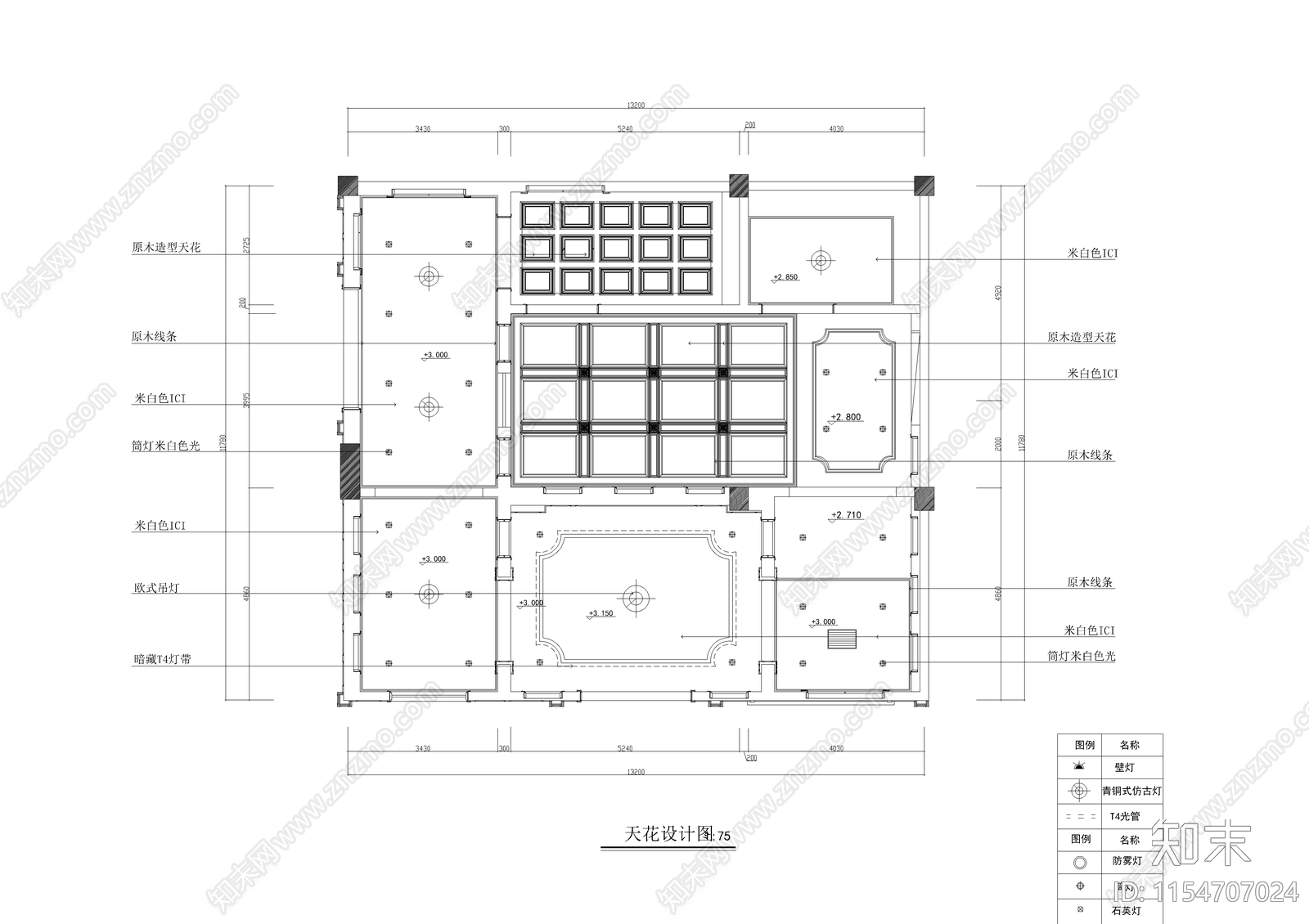 展厅装饰图cad施工图下载【ID:1154707024】