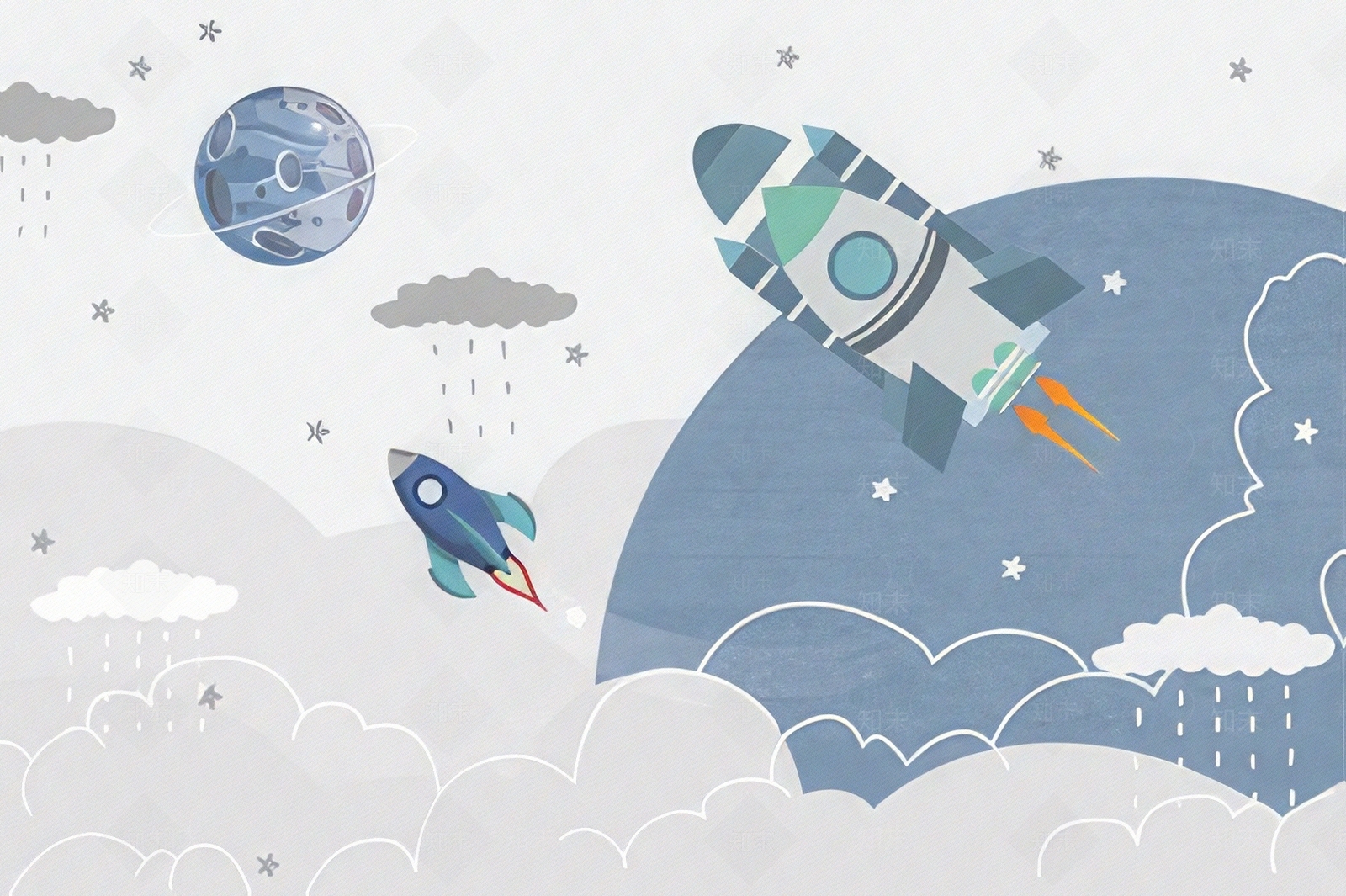 卡通儿童地毯贴图下载【ID:1154709369】