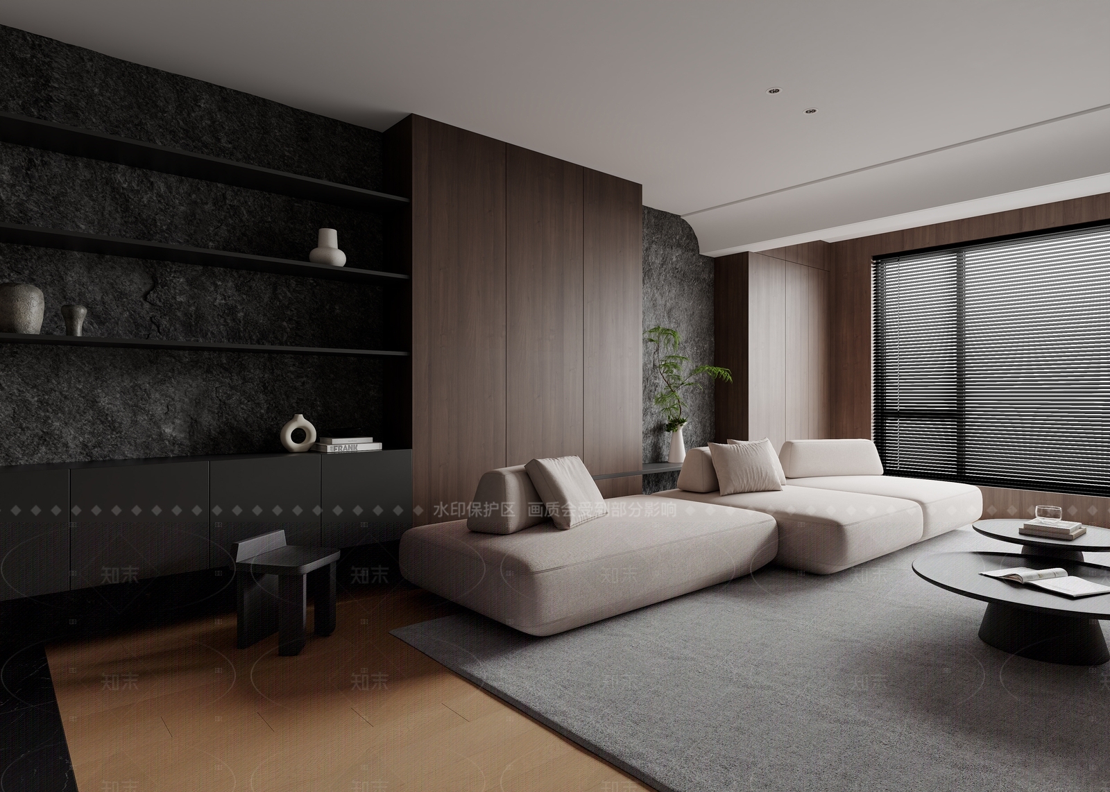 现代咖啡厅3D模型下载【ID:1214329351】