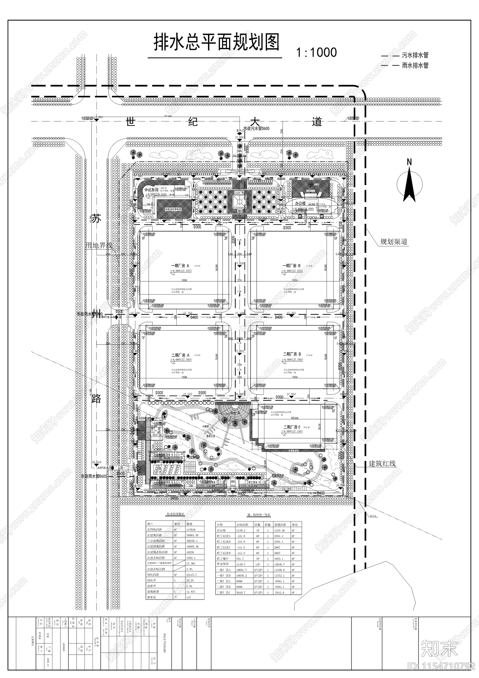 电气材料公司新厂区全套图纸施工图下载【ID:1154710792】
