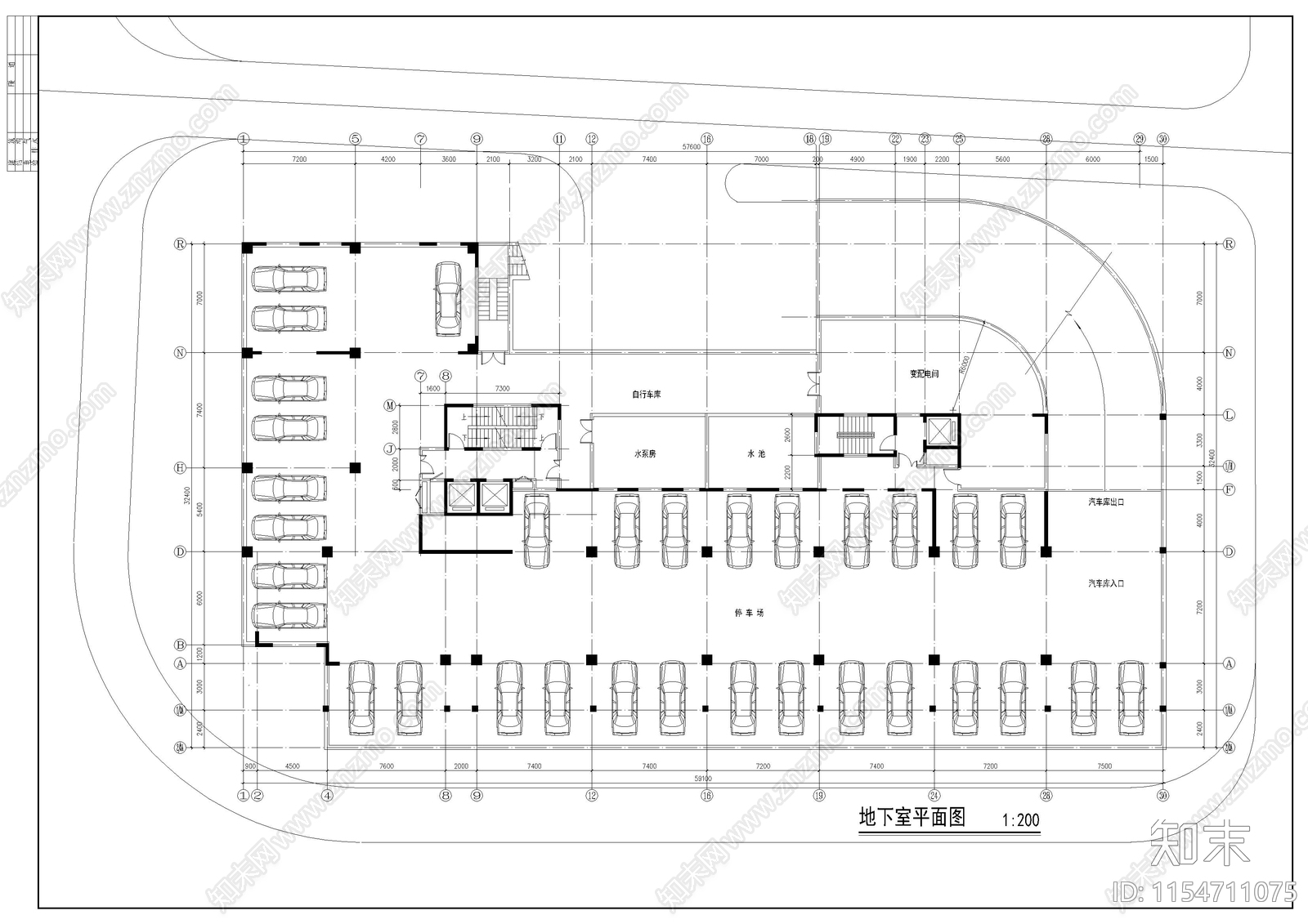 高层公寓设计方案cad施工图下载【ID:1154711075】