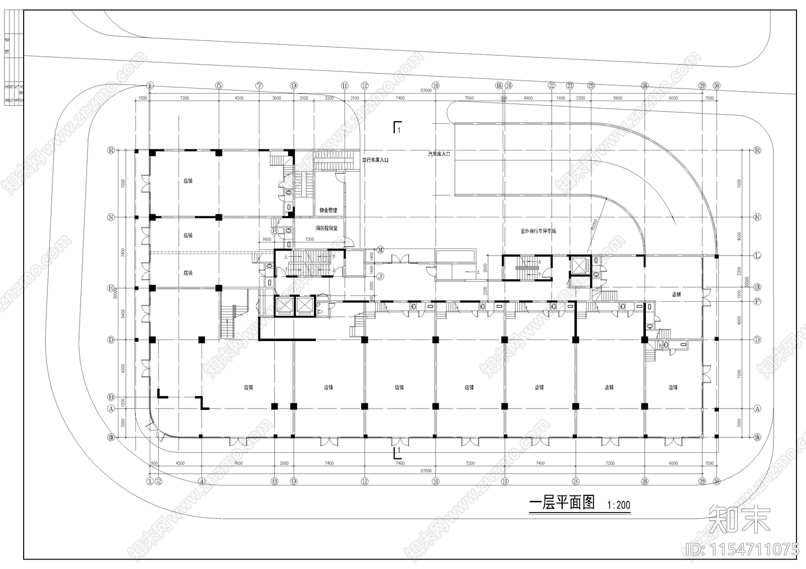 高层公寓设计方案cad施工图下载【ID:1154711075】