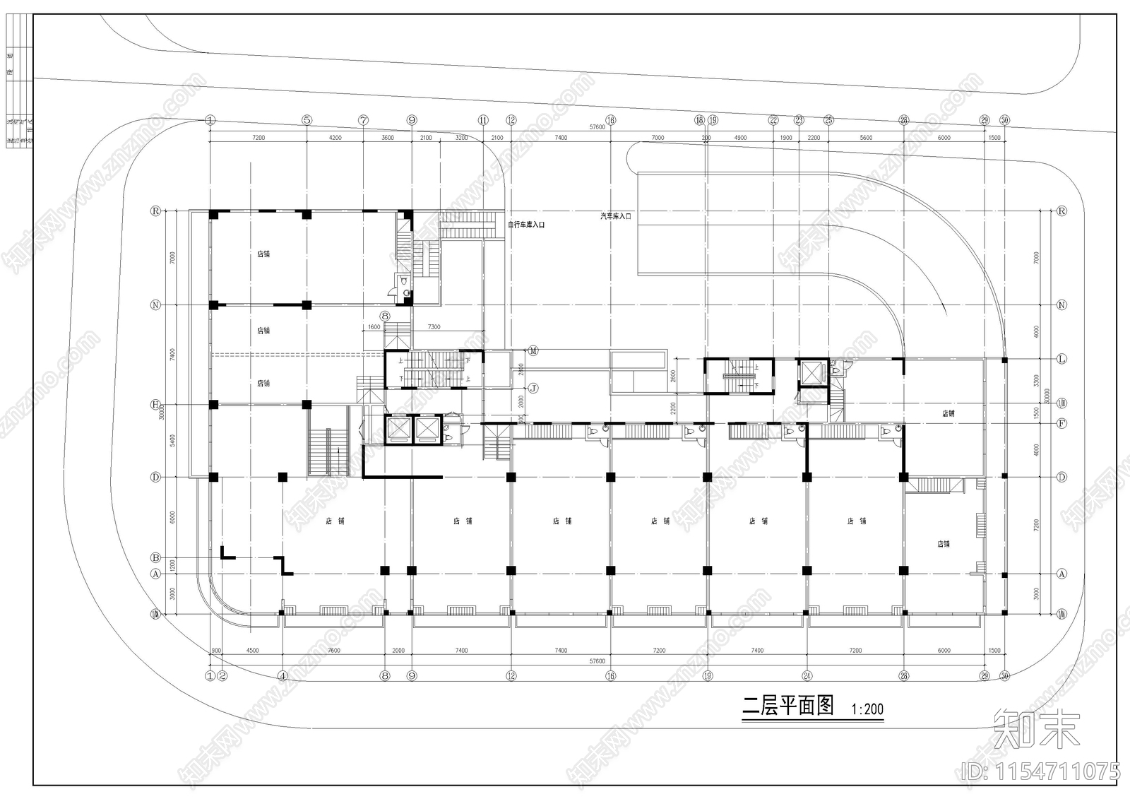 高层公寓设计方案cad施工图下载【ID:1154711075】