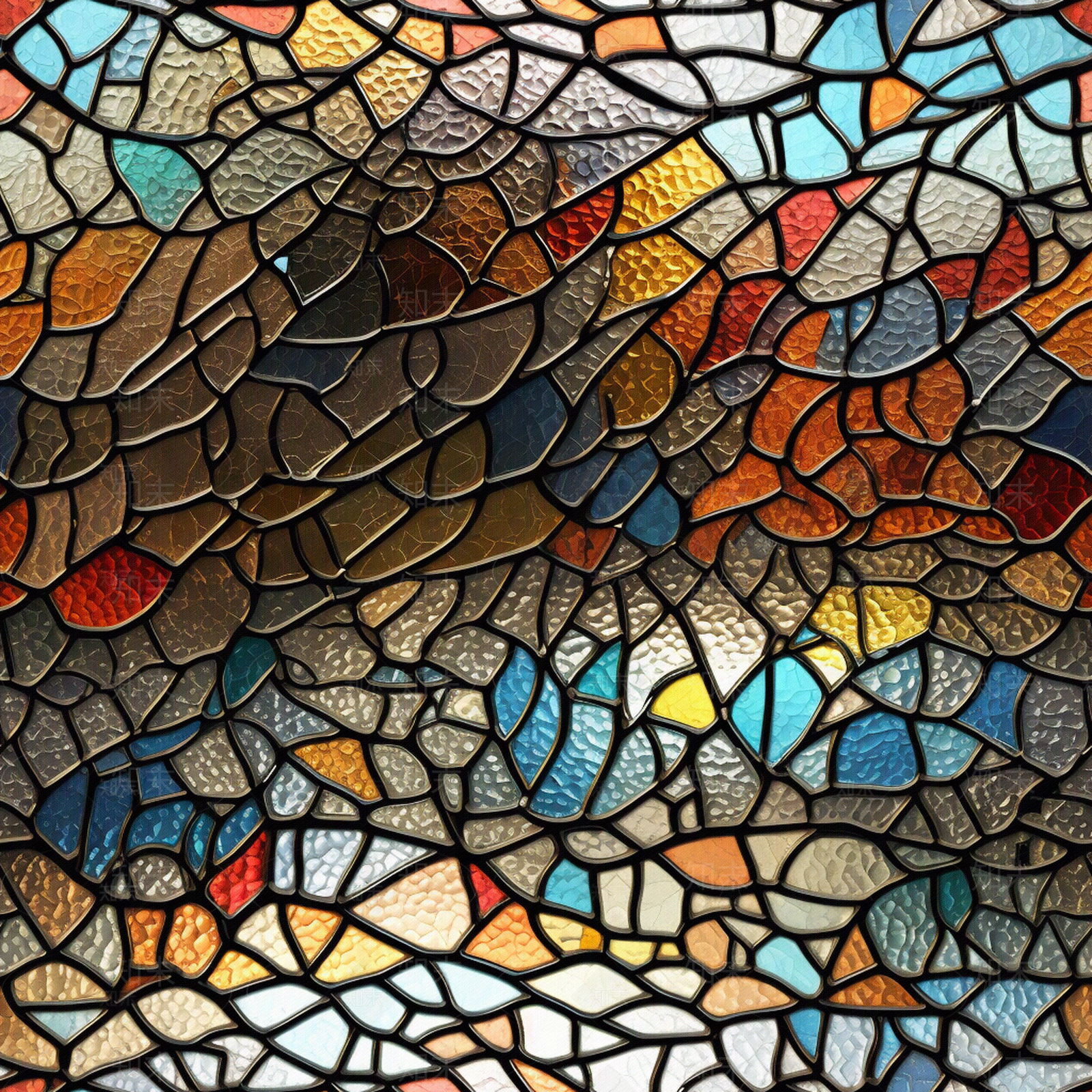 无缝磨砂质感马赛克玻璃窗贴图下载【ID:1154712017】