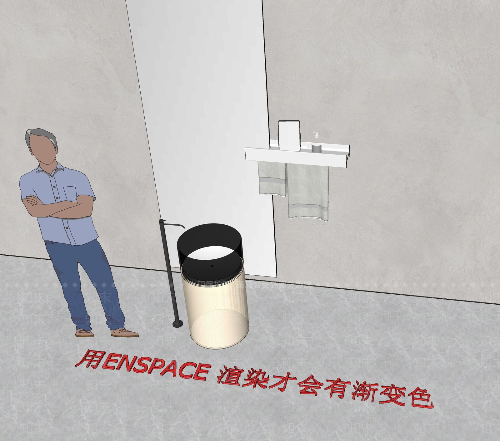 洗手台SU模型下载【ID:1154716802】
