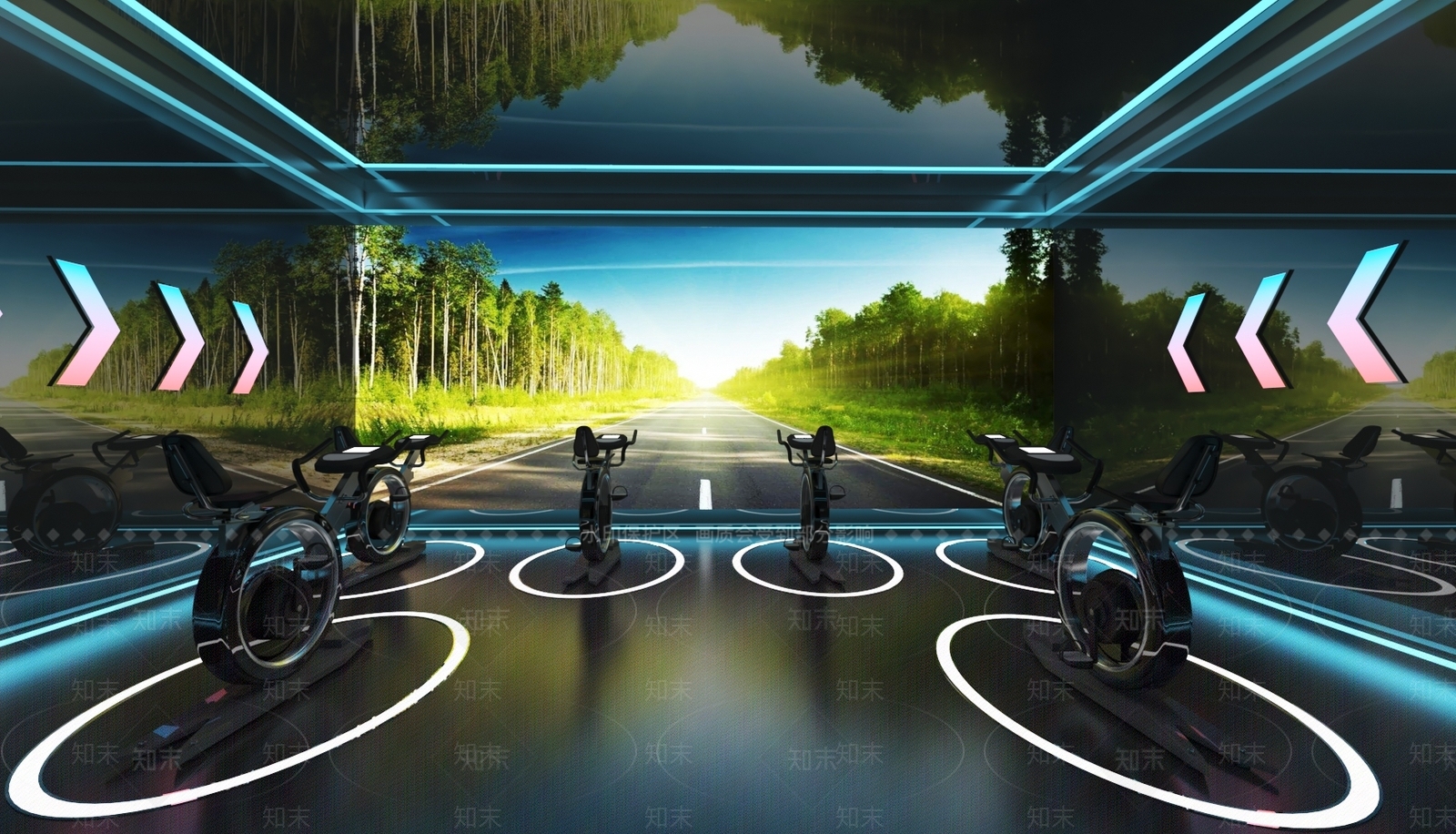 现代科技展馆3D模型下载【ID:1154714015】